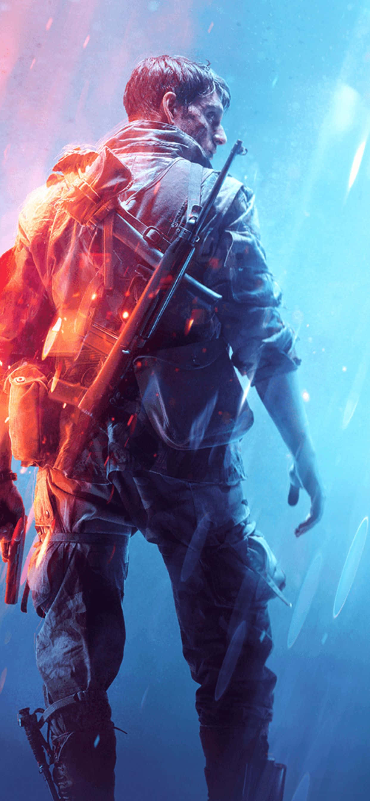 Battlefield V – Mwendo wa Kuvutia wa Vita Picha ya Ukuta