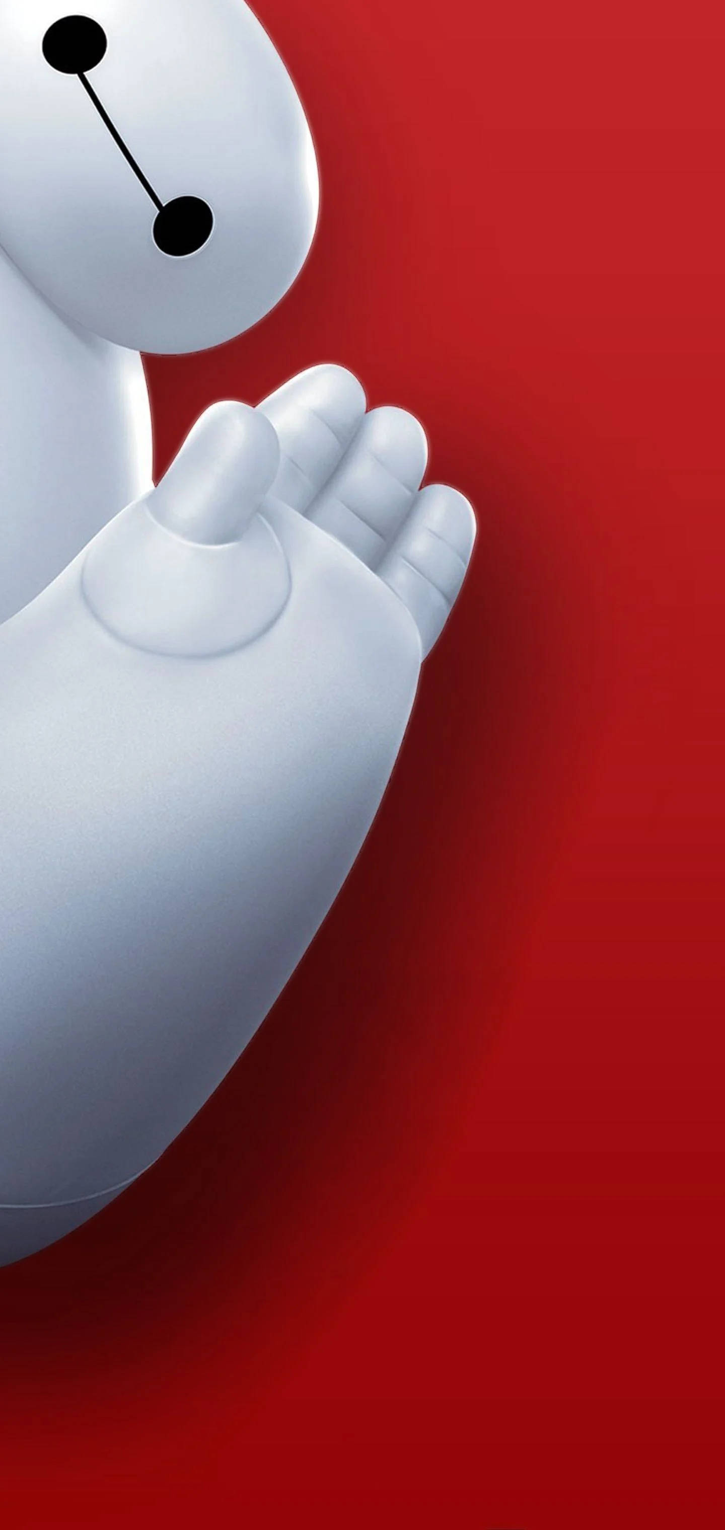 Baymax Punch Hole Picha ya Ukuta