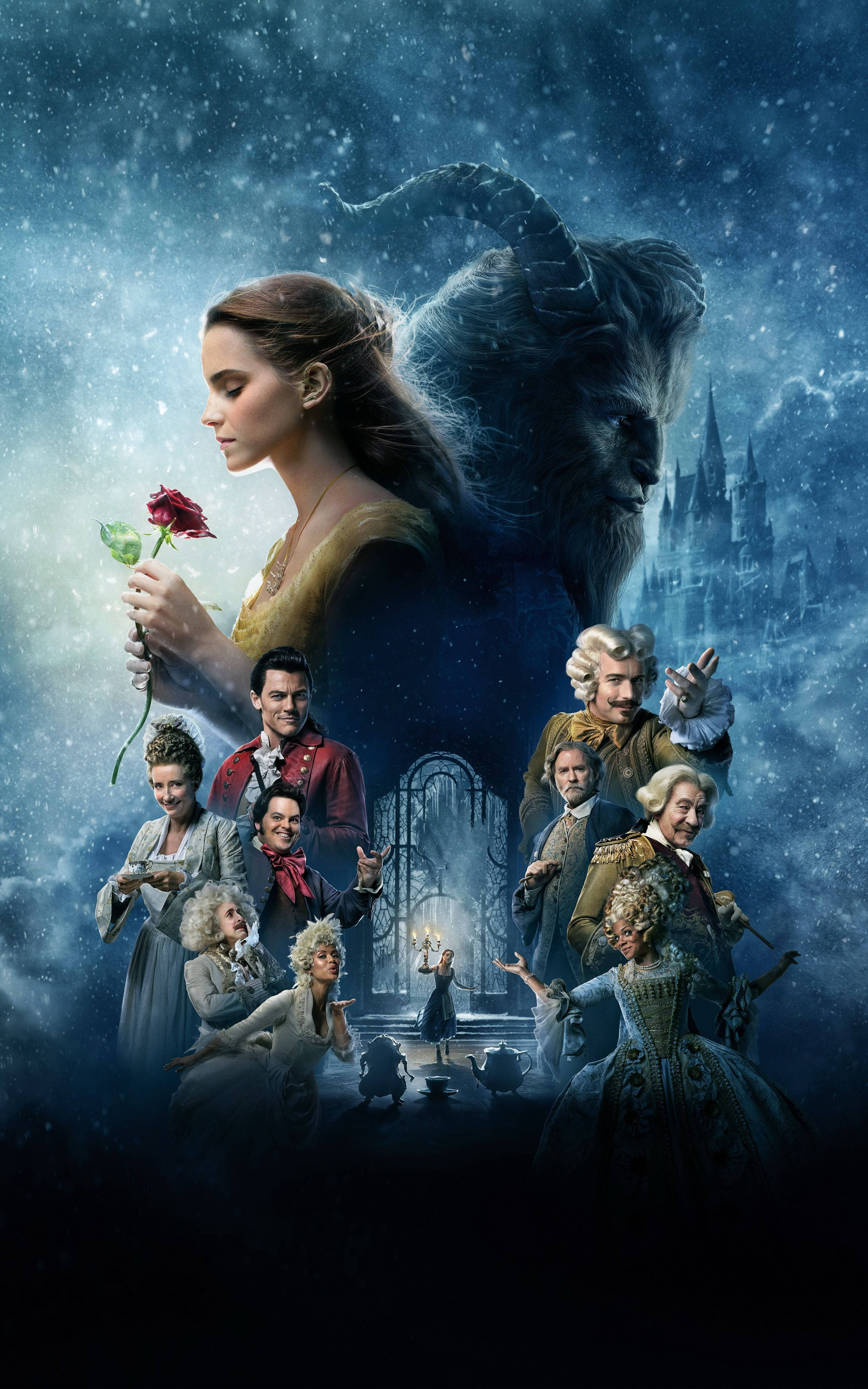 Beauty And The Beast Live Action Picha ya Ukuta