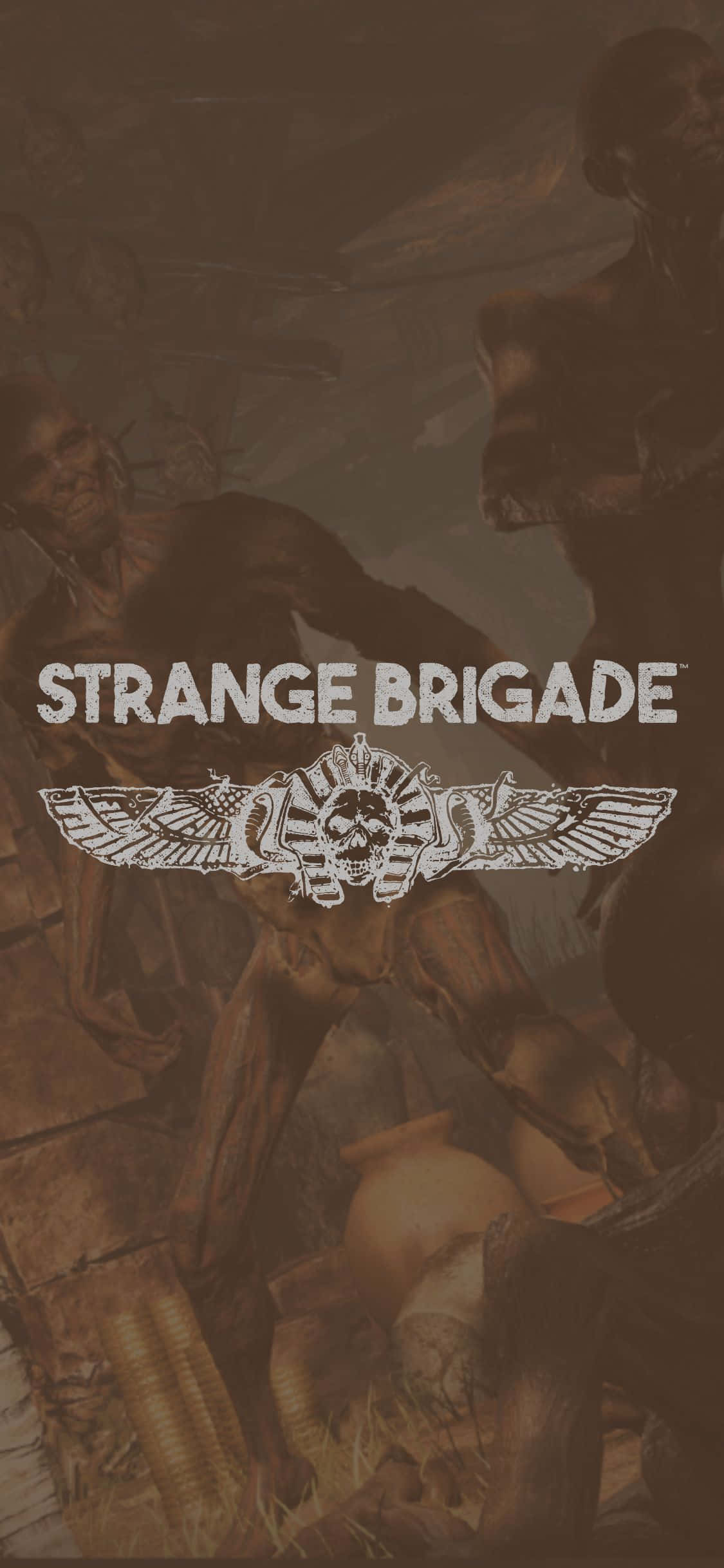 Beba Safari na iPhone X na Strange Brigade Picha ya Ukuta