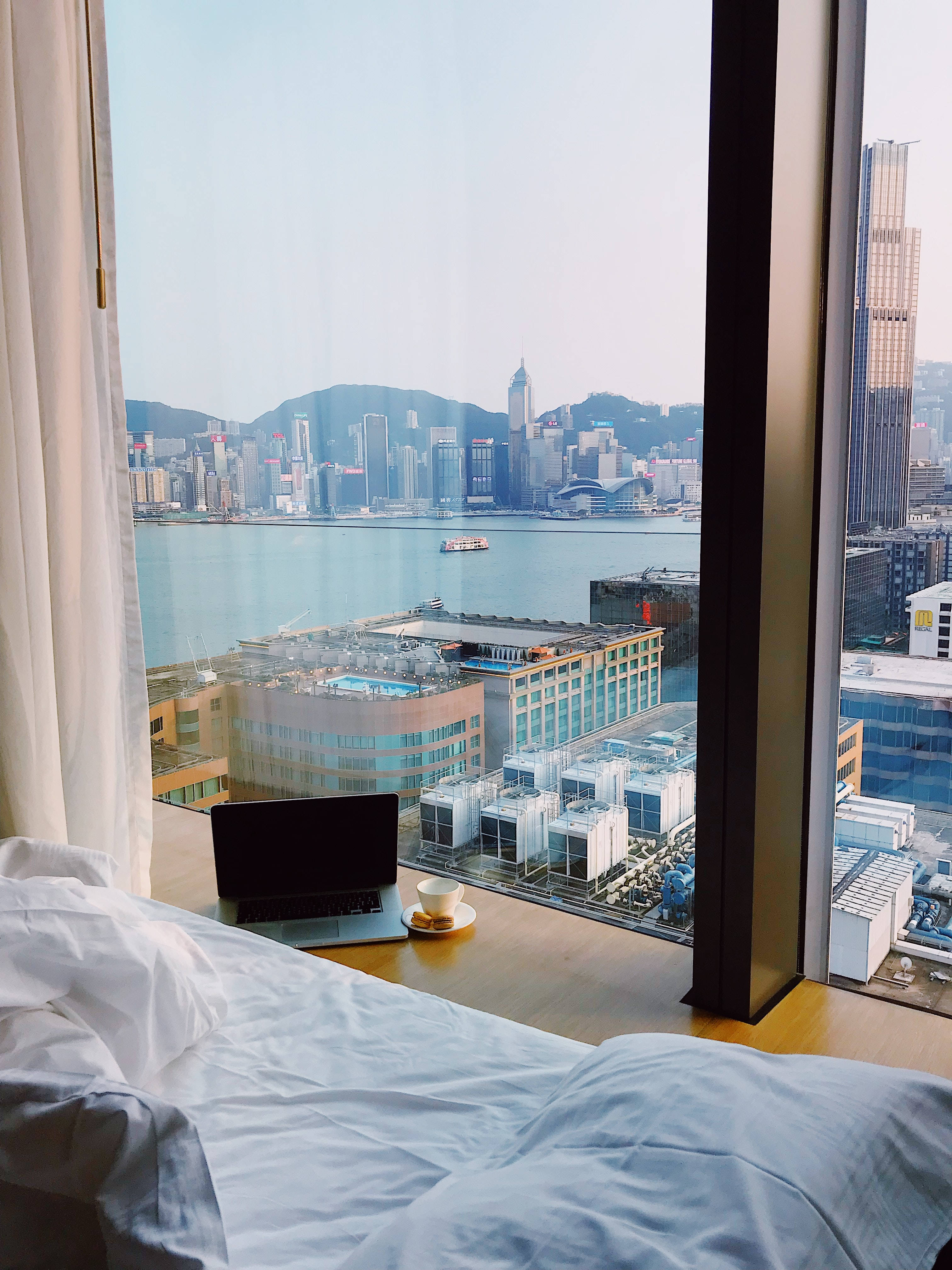 Bedroom Hotel Na Mtazamo Picha ya Ukuta