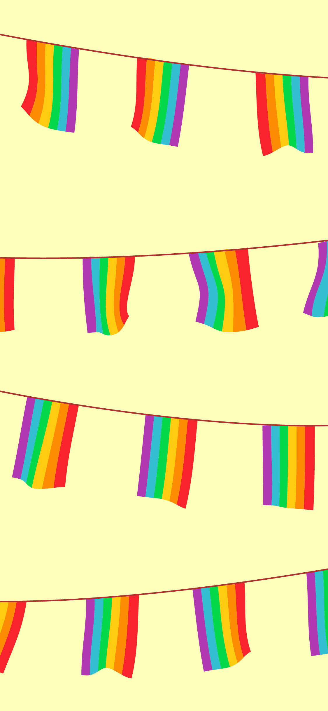 Bendera ya Fiesta ya Pride ya LGBT Picha ya Ukuta