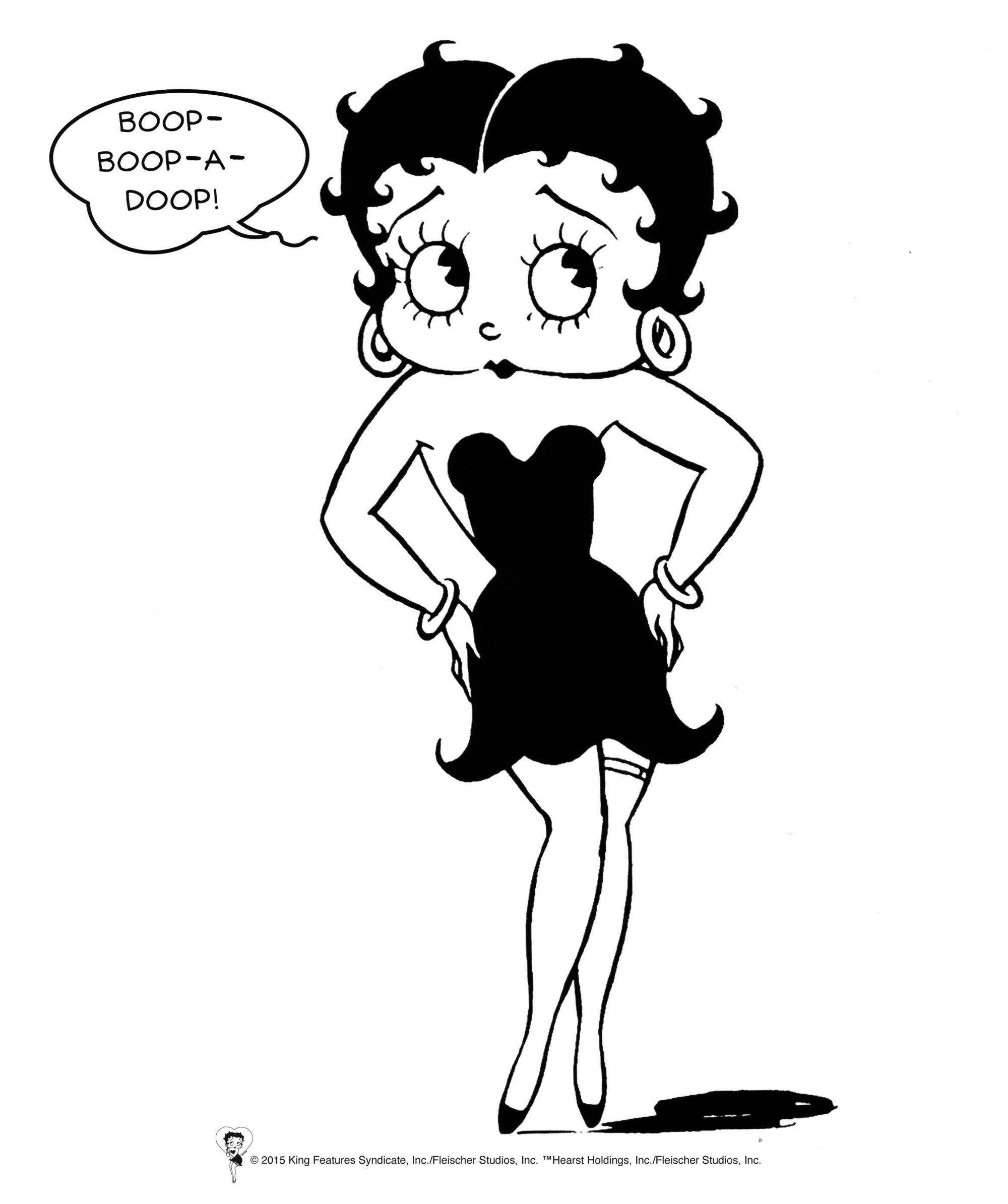Betty Boop Sanaa ya Komiki Picha ya Ukuta