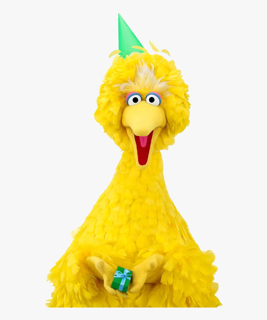 Big Bird Happy Birthday Picha ya Ukuta