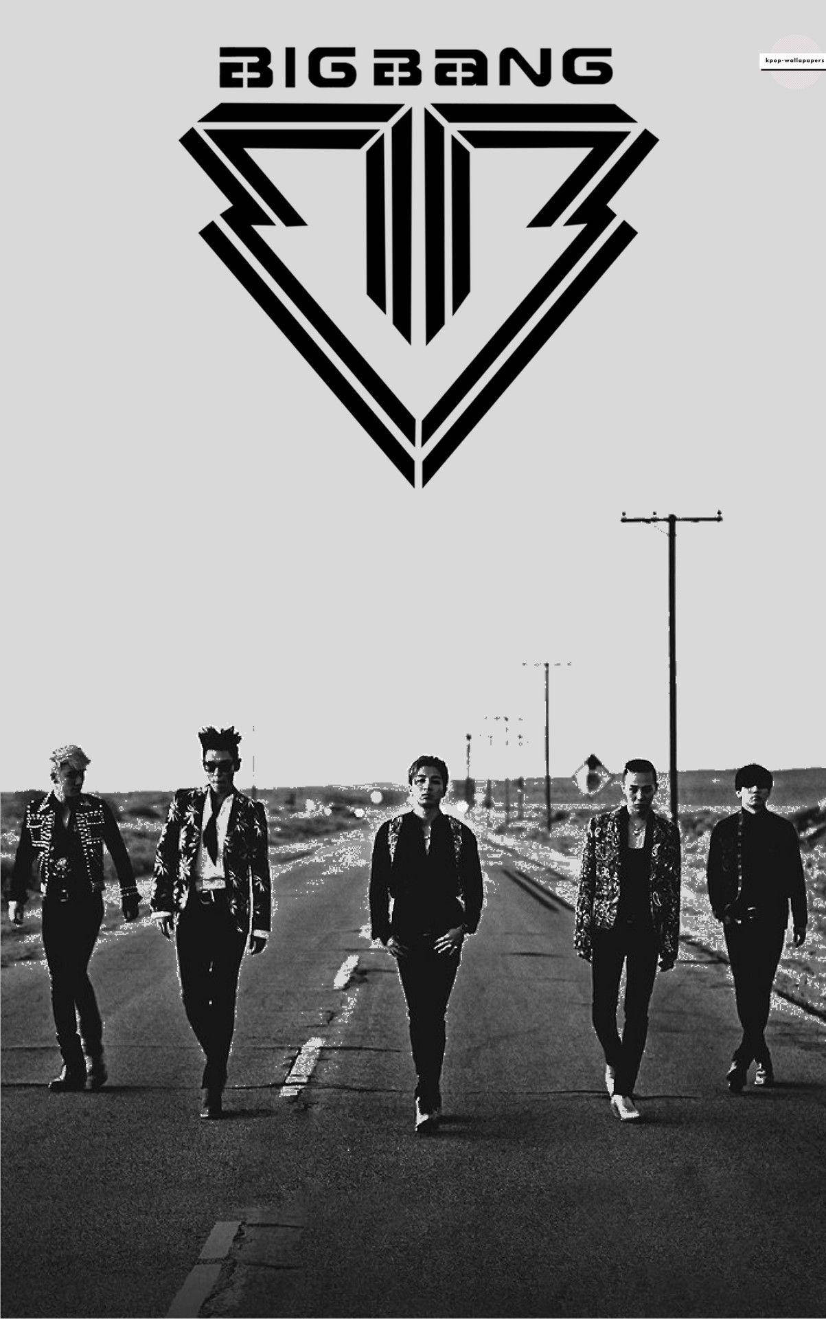 Bigbang Monochrome Poster Picha ya Ukuta