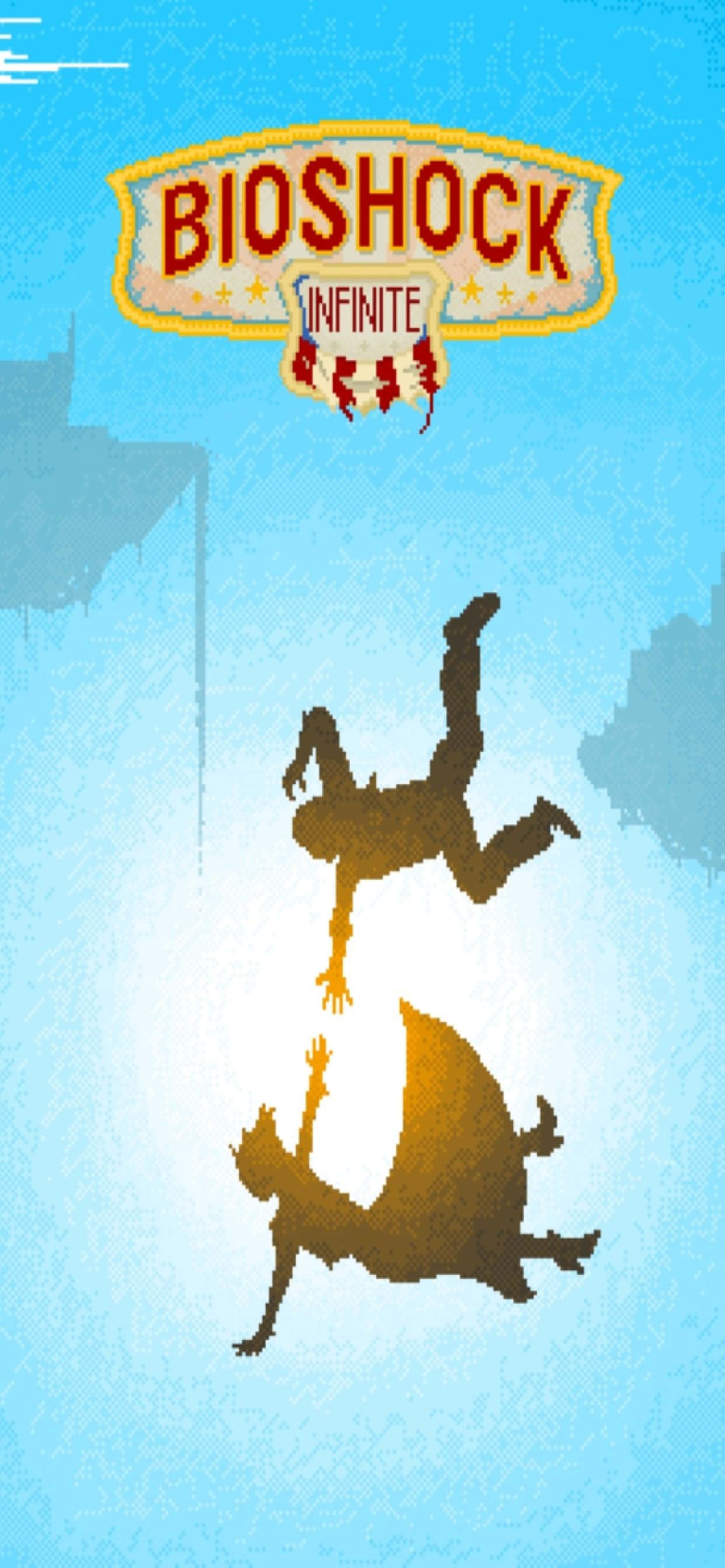 Animated iPhone Xs Max Bioshock Infinite Background Picha ya Ukuta