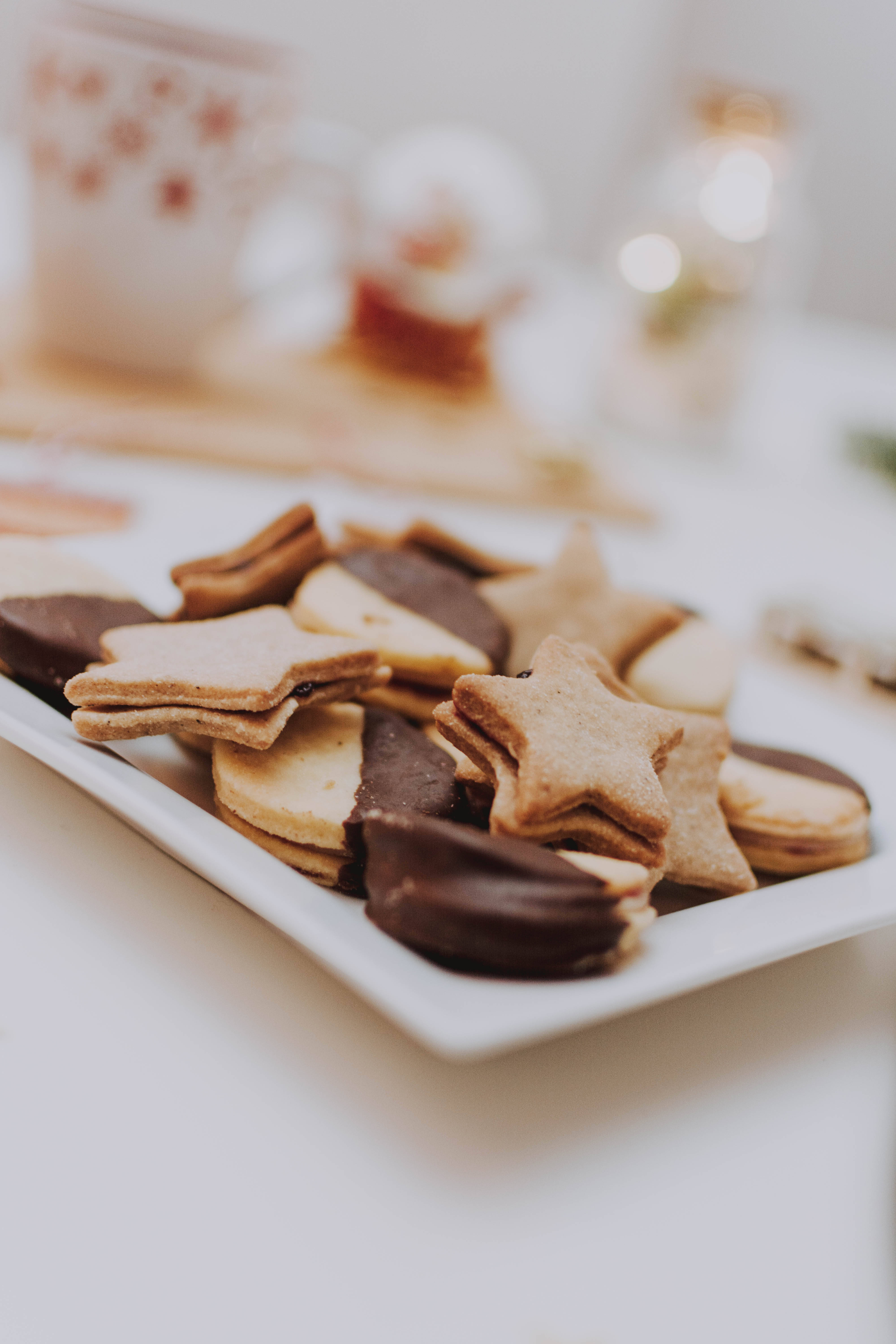 Biskuti za Gingerbread Mchanganyiko Picha ya Ukuta