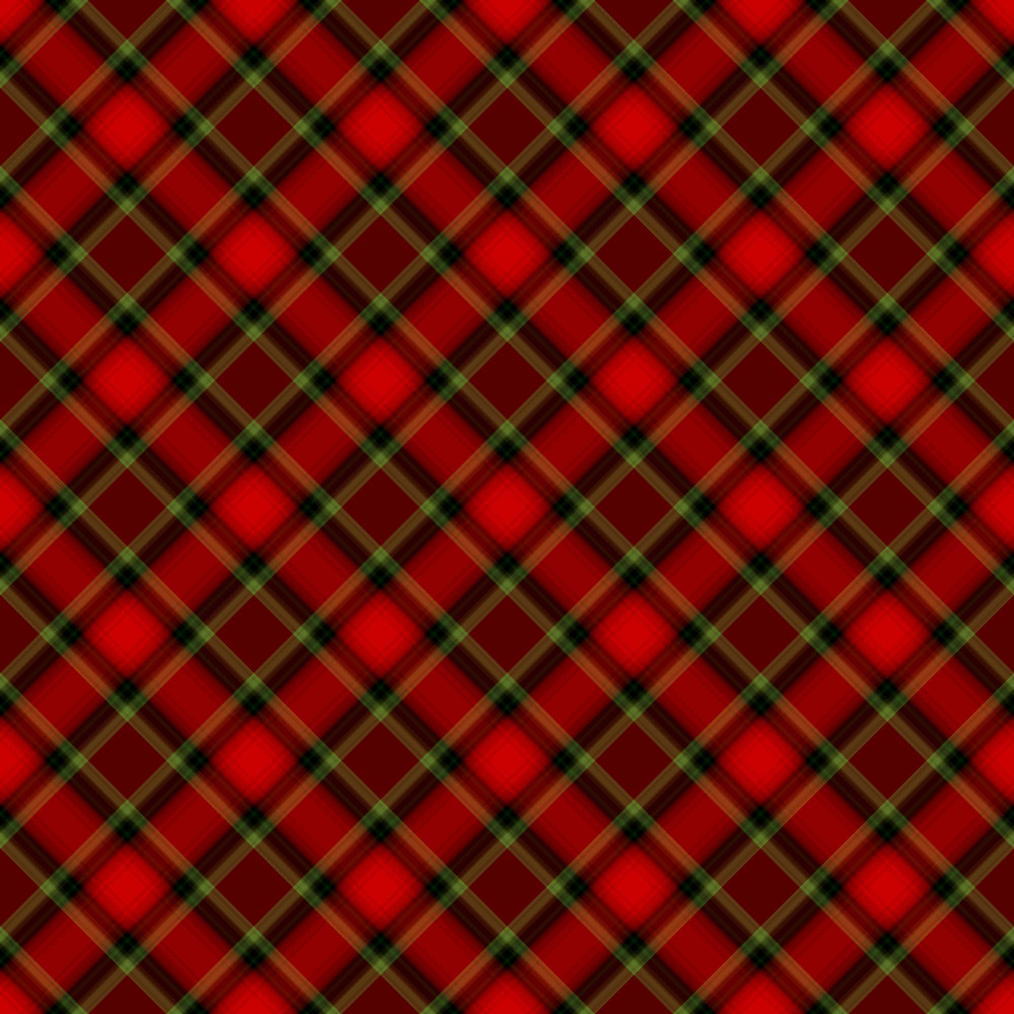 Black And Green Checkered Christmas Plaid Background Picha ya Ukuta