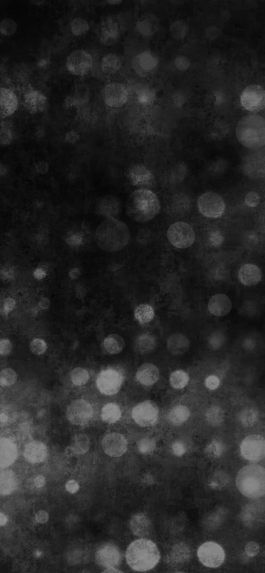 black and white background with bokeh lights Picha ya Ukuta