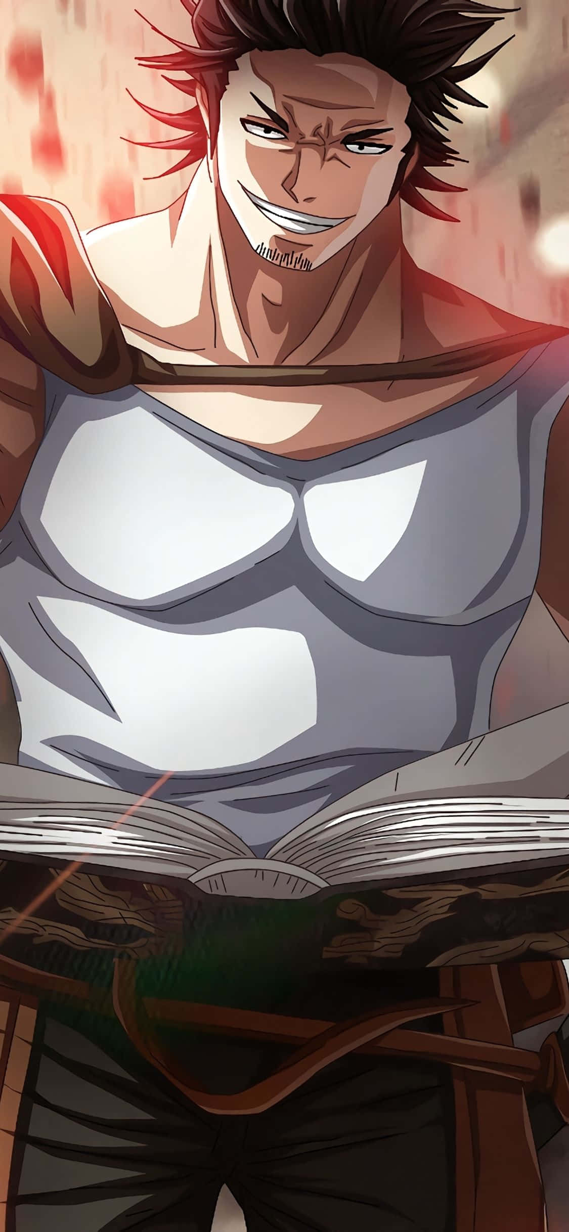 Black Clover Yami Sukehiro iPhone Picha ya Ukuta