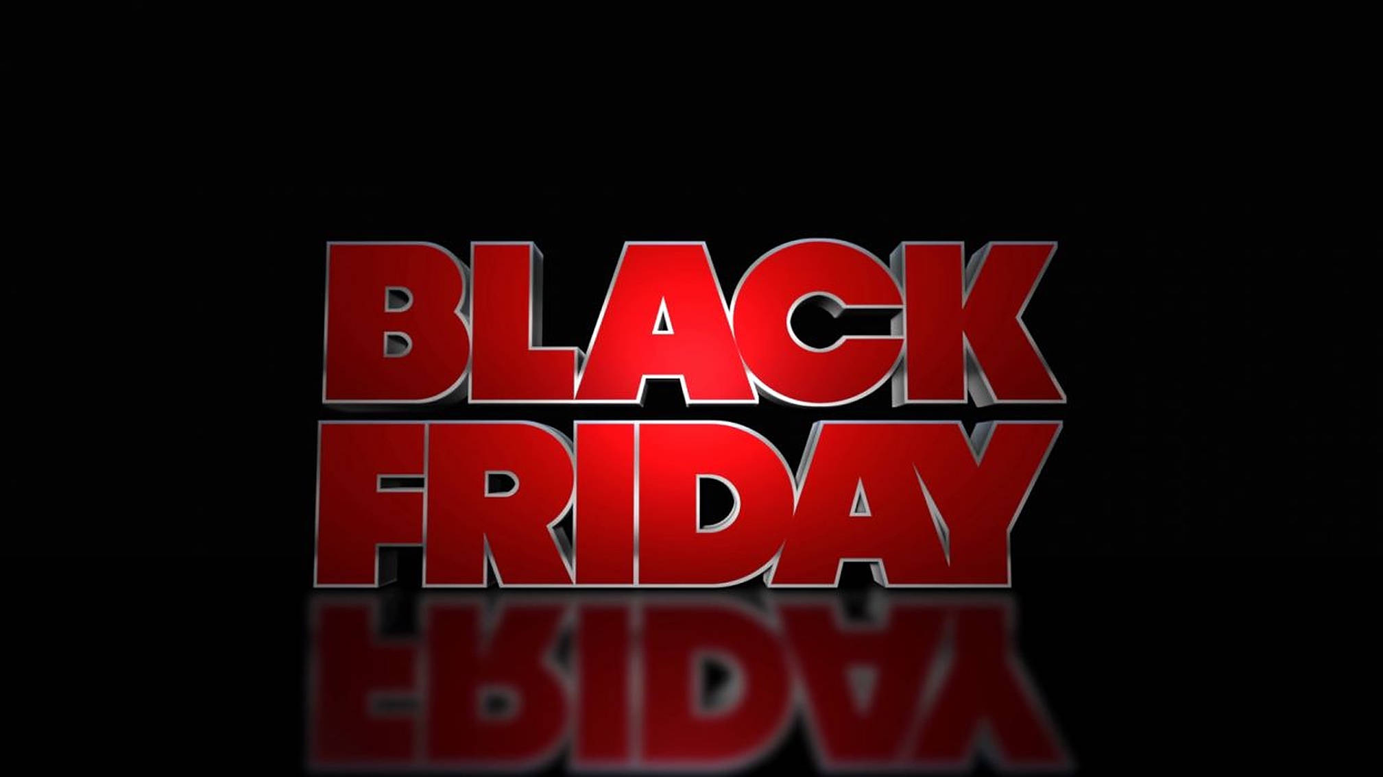 Black Friday Poster Nyekundu Picha ya Ukuta