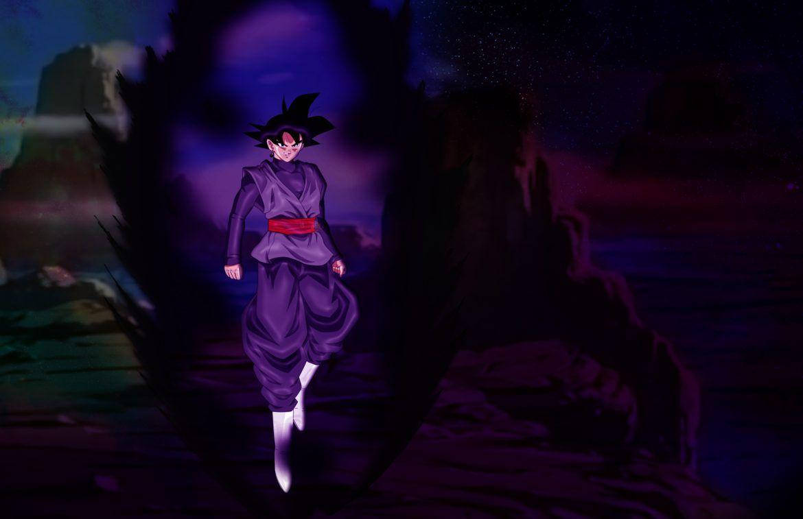 Black Goku wa Kawaida Picha ya Ukuta