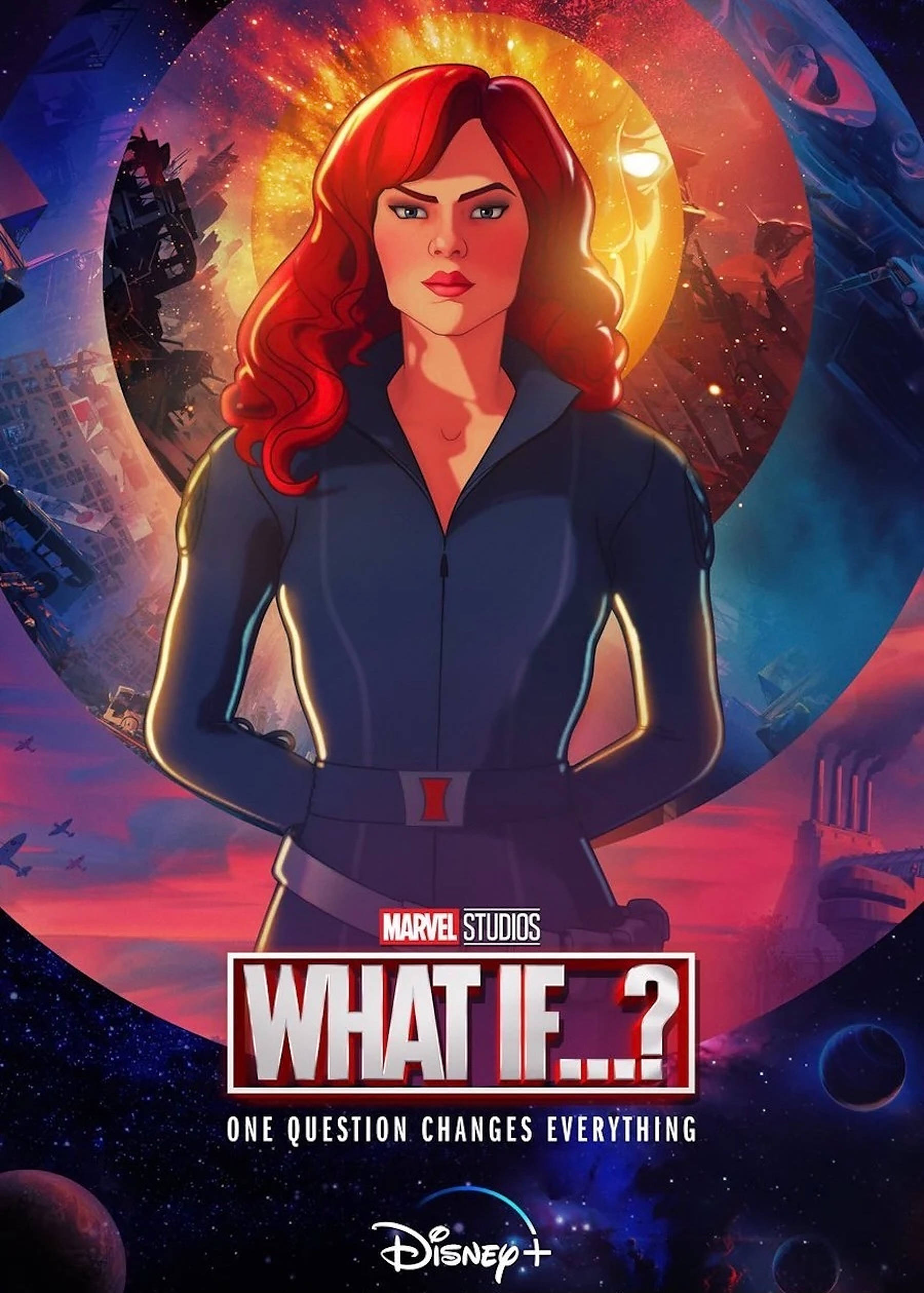 Black Widow Marvel What If Picha ya Ukuta
