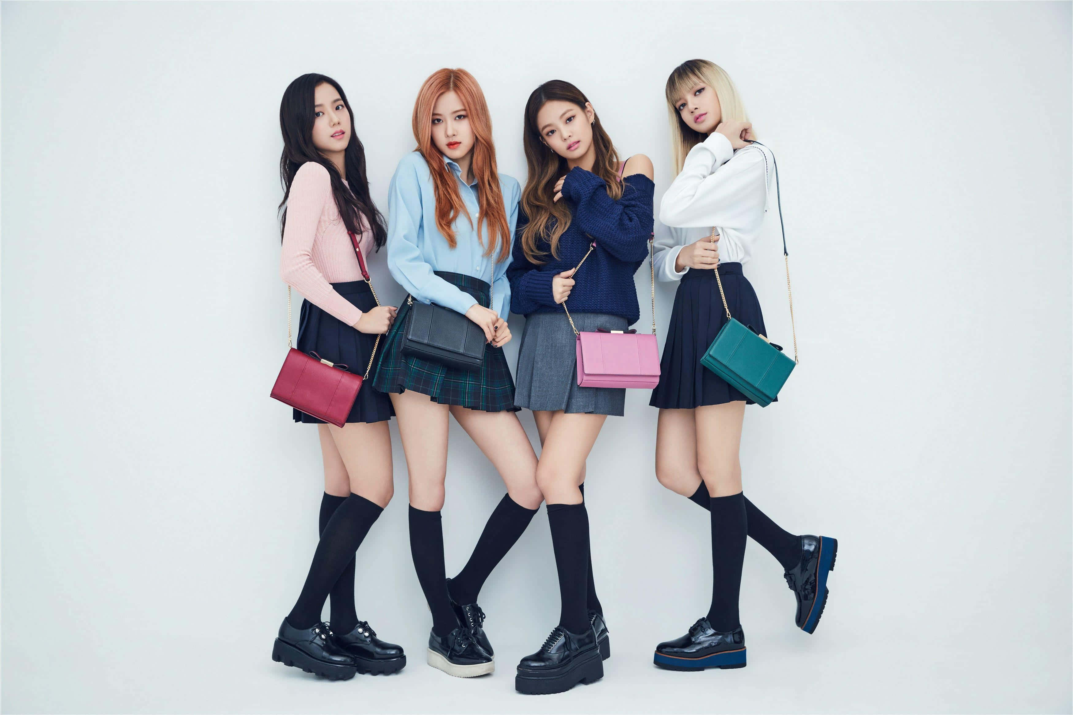Blackpink - mwendo wa K-Pop unaowezesha na kuhamasisha mwafanikio wa wanawake duniani kote Picha ya Ukuta
