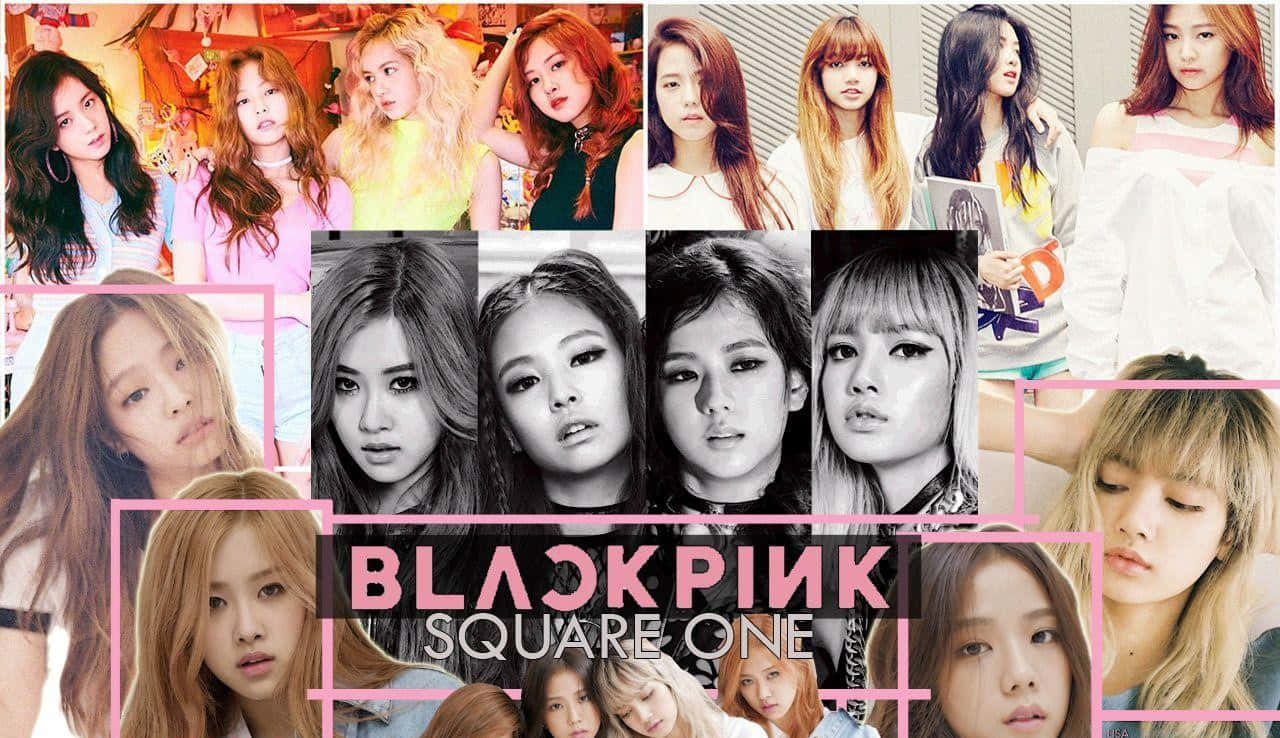 blackpink square one - mkusanyiko wa picha za wasichana Picha ya Ukuta