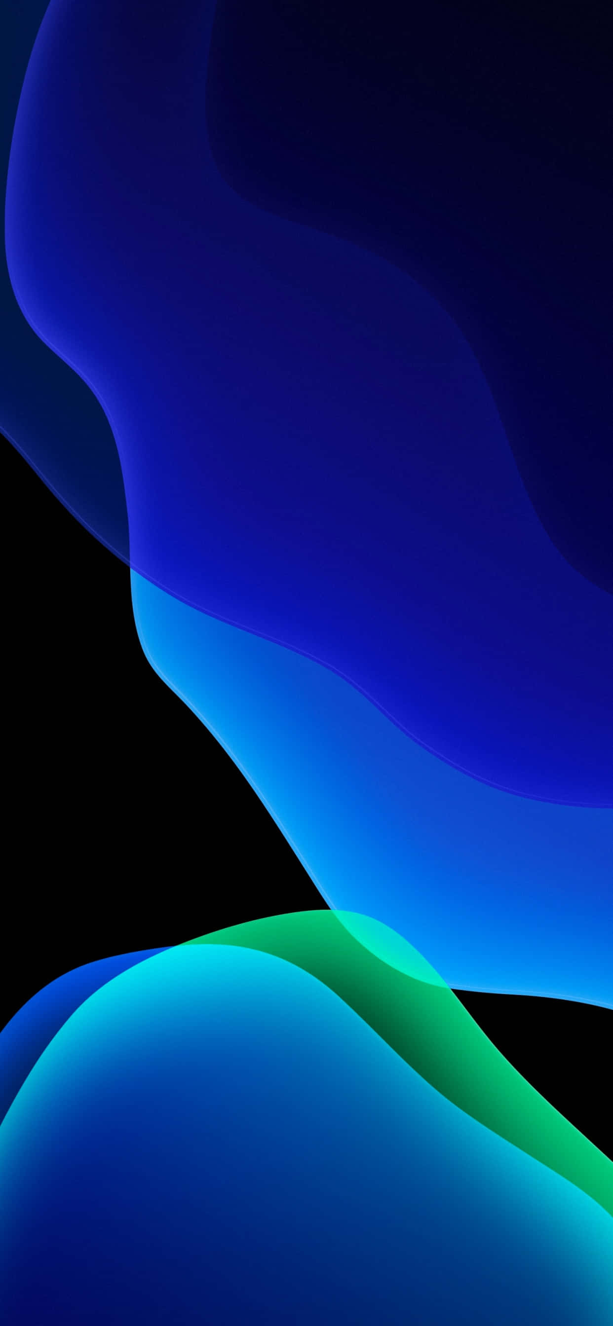 Blue And Black Pixel 3XL AMOLED Mandhari Picha ya Ukuta