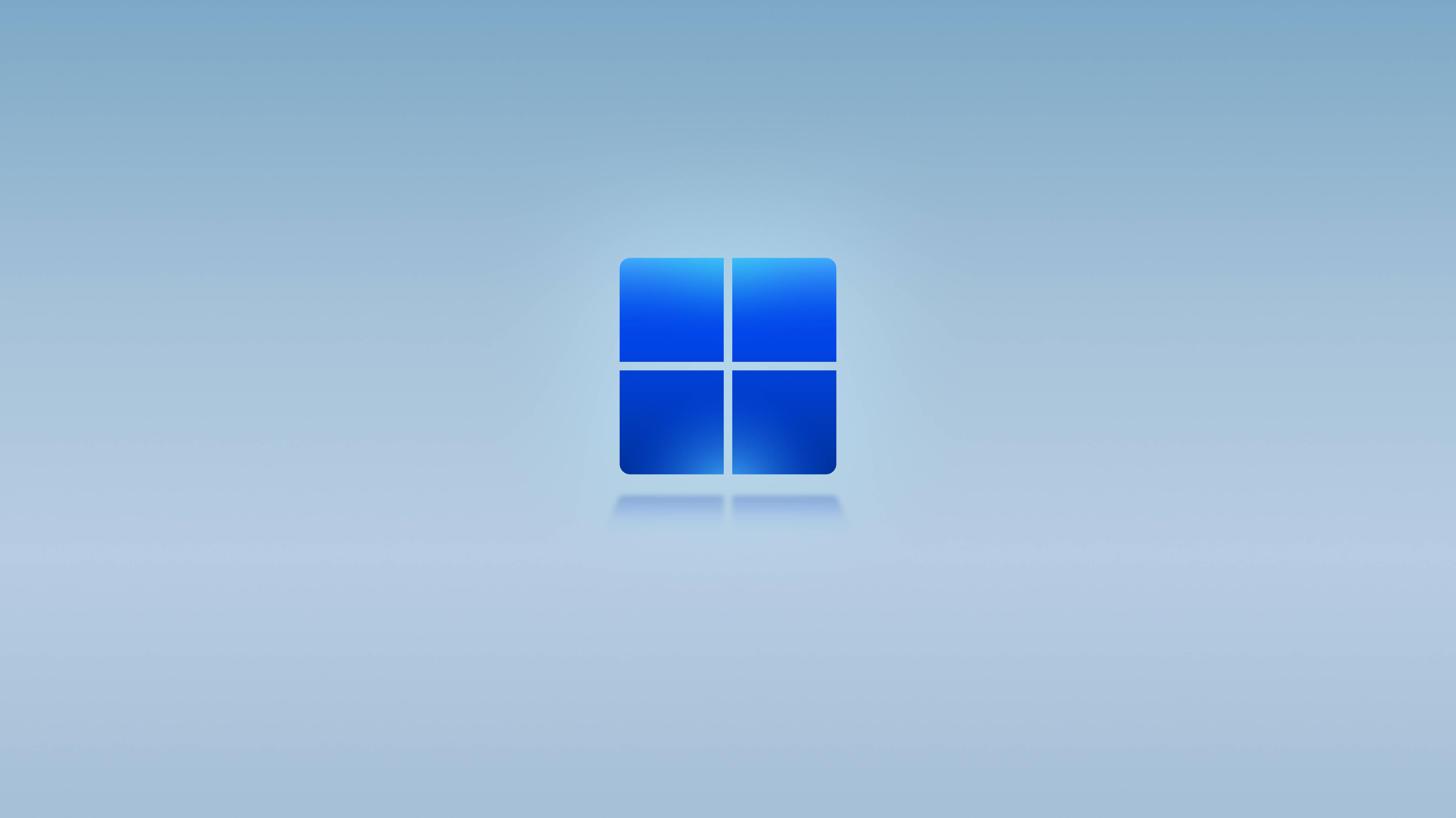Bluu Asili ya Windows 11 Picha ya Ukuta