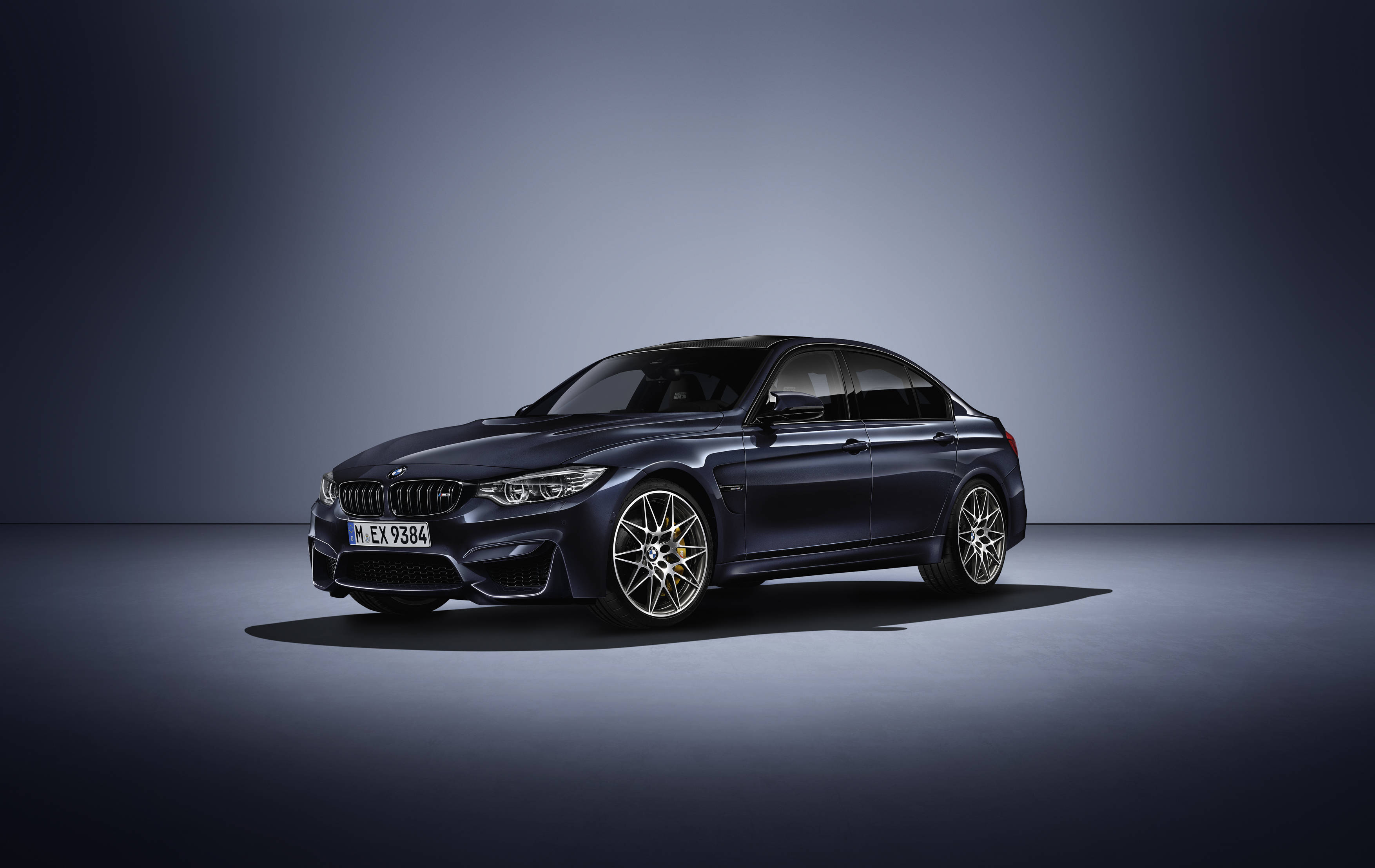BMW Jahre Edition Nyeusi Picha ya Ukuta