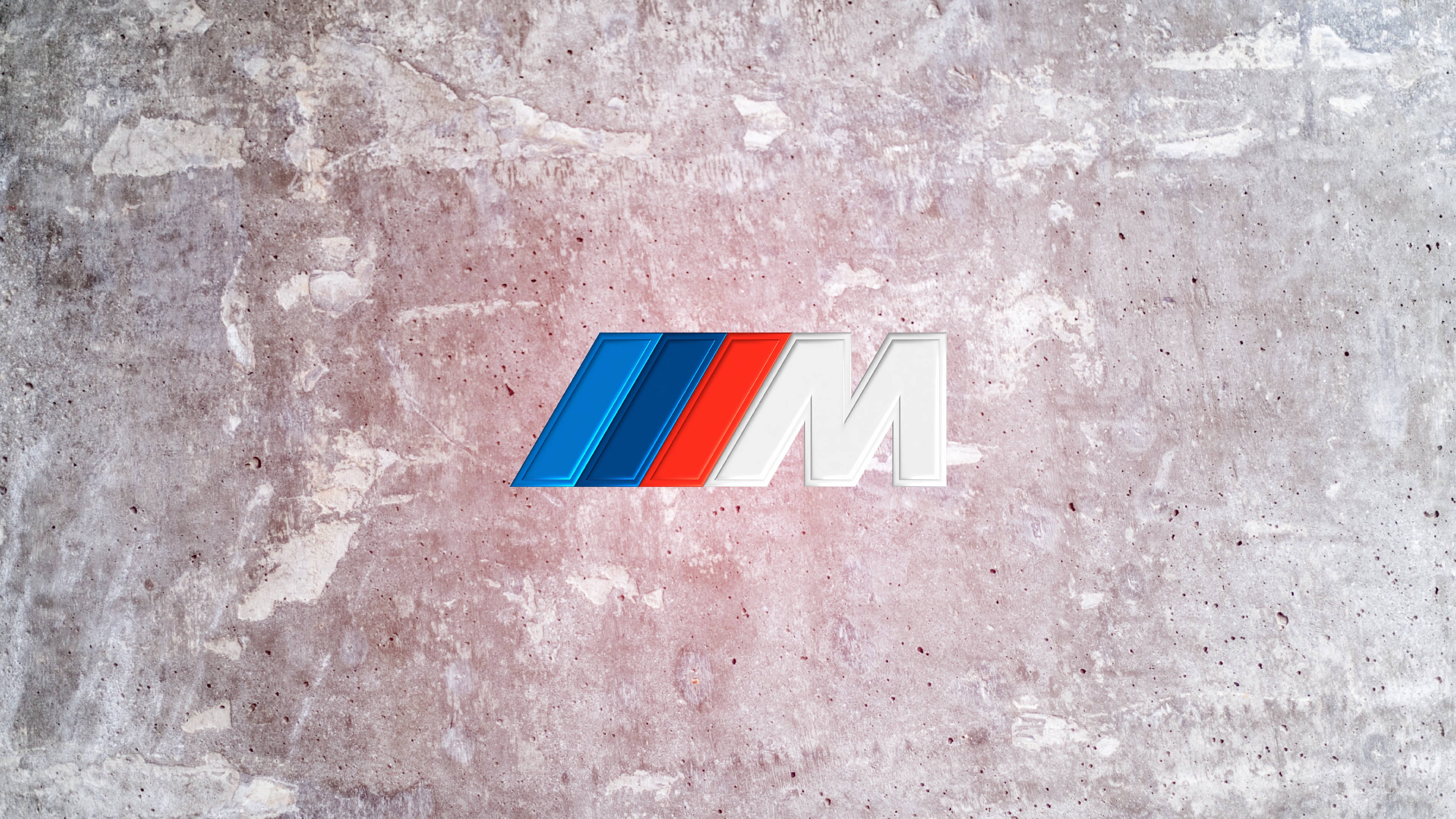 BMW M Logo Msimu wa Konkreti Picha ya Ukuta