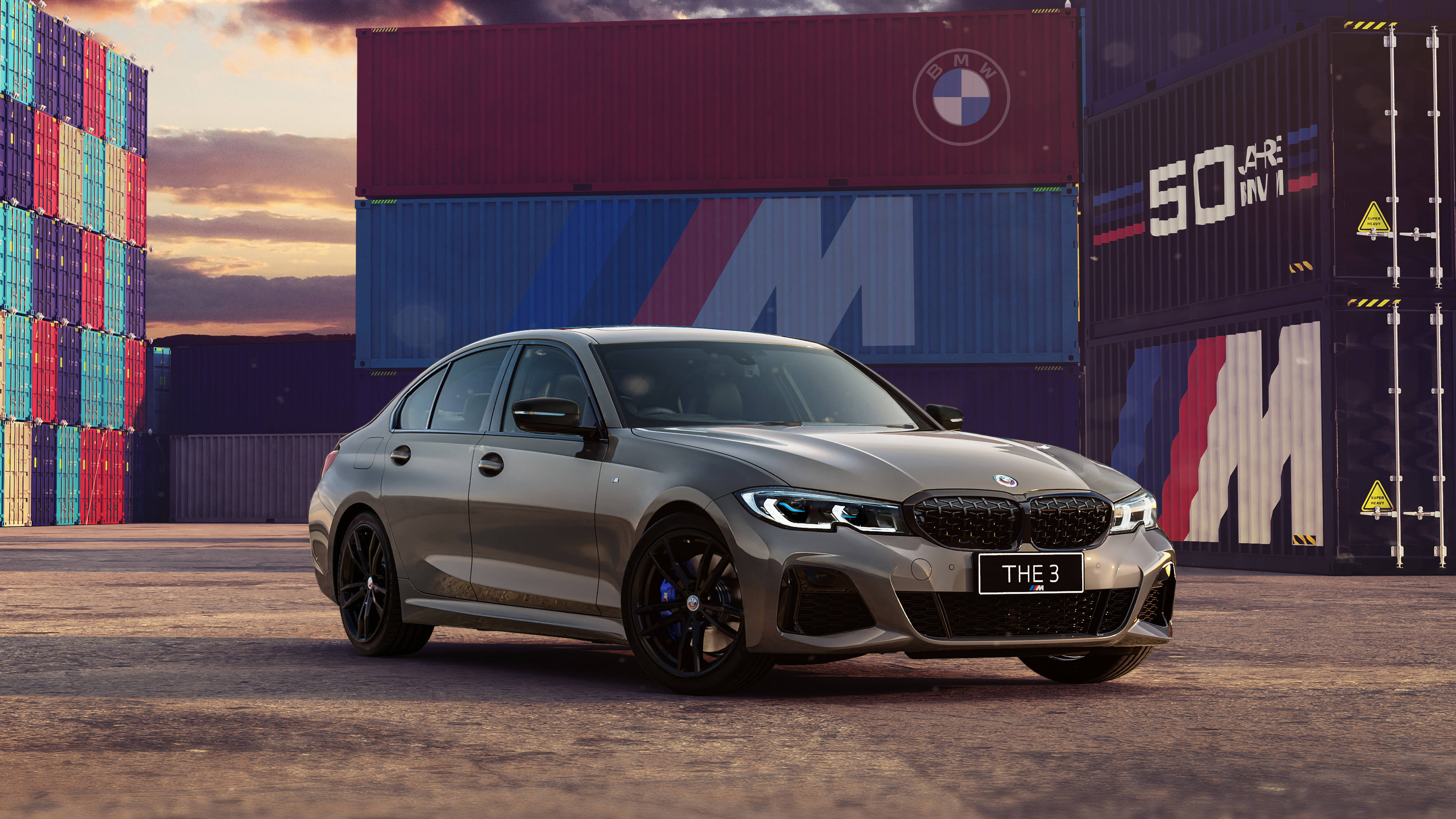 BMW Xdrive 4K Laptop Gari Picha ya Ukuta