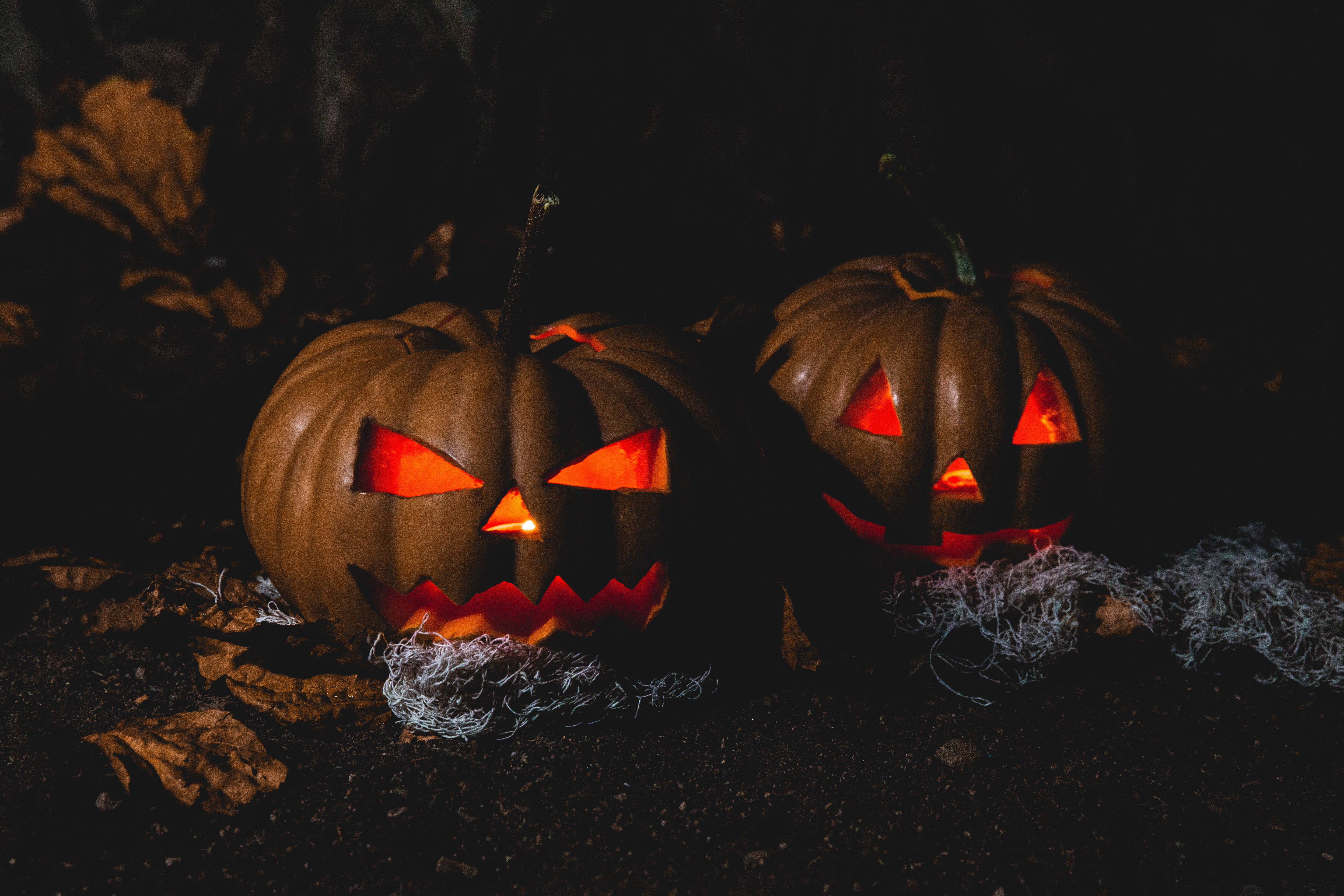 Boga la Kutisha kwa Sherehe ya Halloween Inayotisha Picha ya Ukuta