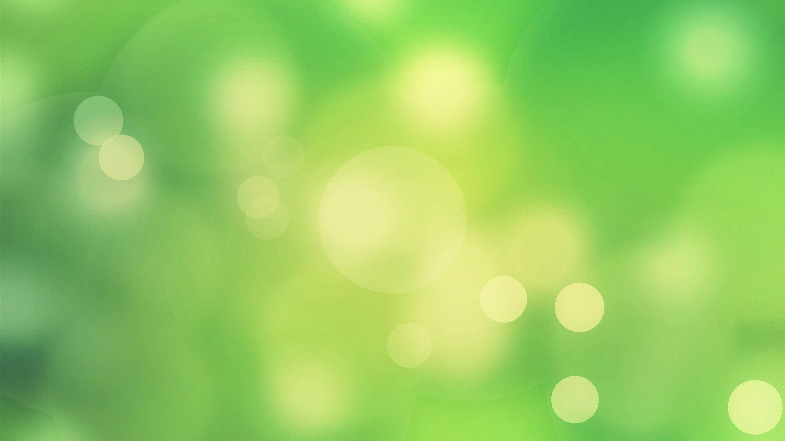 Bokeh ya Kijani Kibichi Yote Picha ya Ukuta