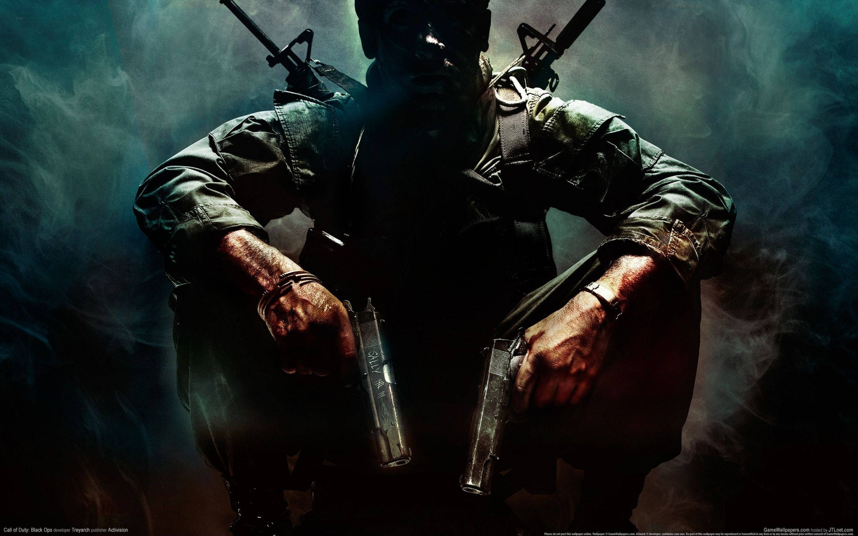 Bora 3D Gaming COD: Black Ops Picha ya Ukuta