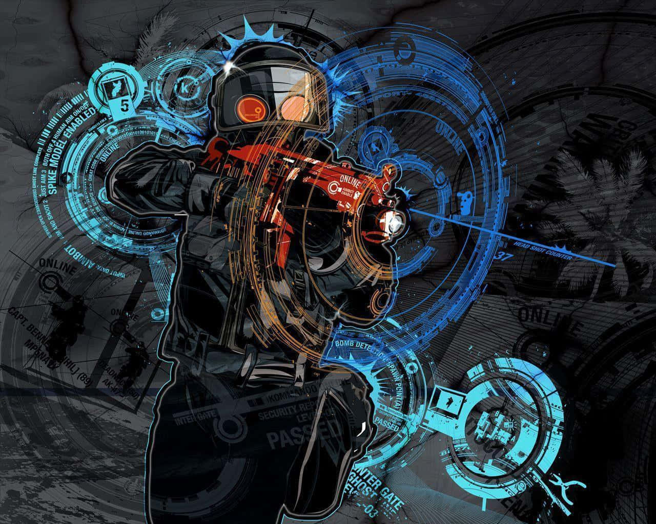 Boresha ujuzi wako wa CS:GO kwa viwango vya cheo Picha ya Ukuta