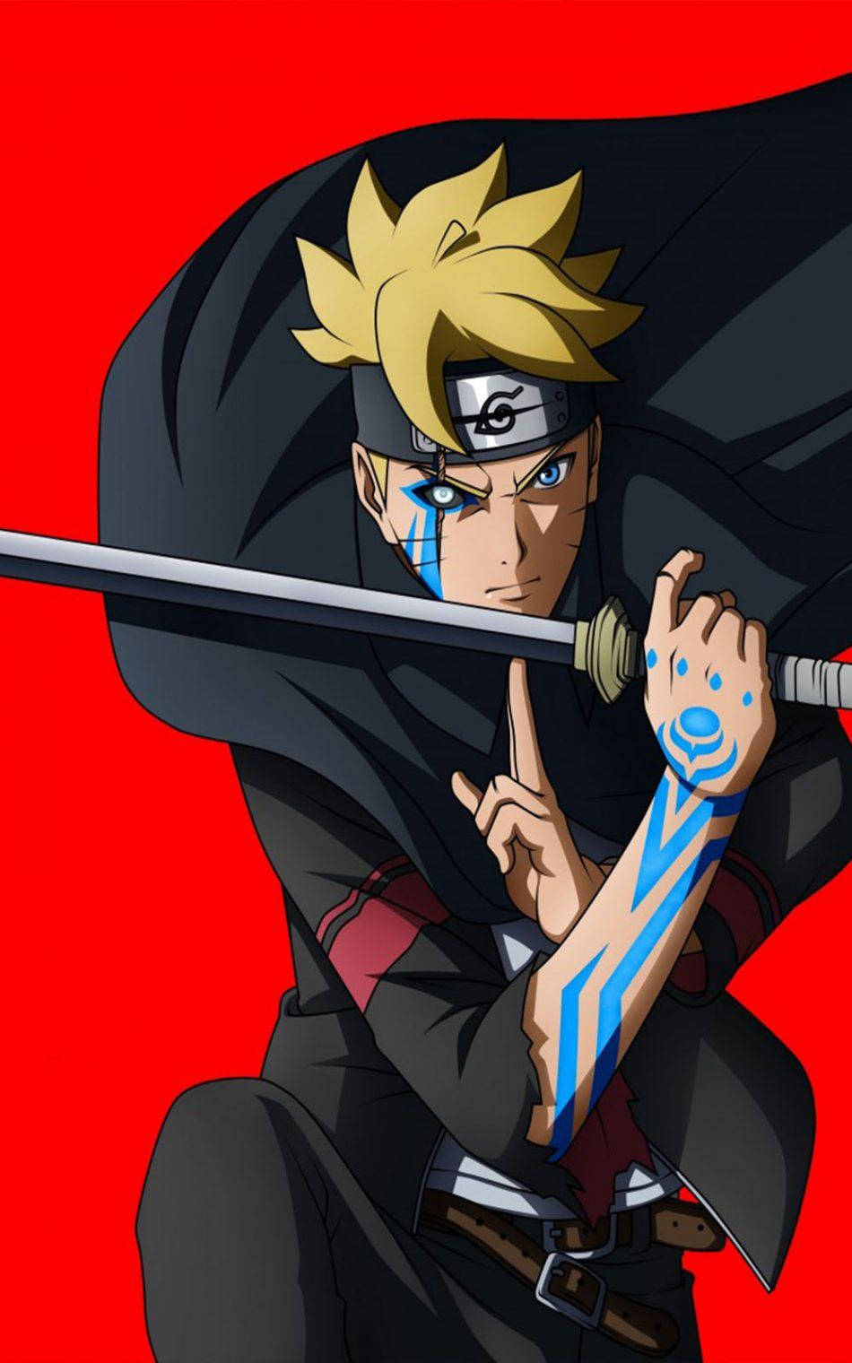 Boruto Mandekundu Asili Simu ya Naruto Picha ya Ukuta