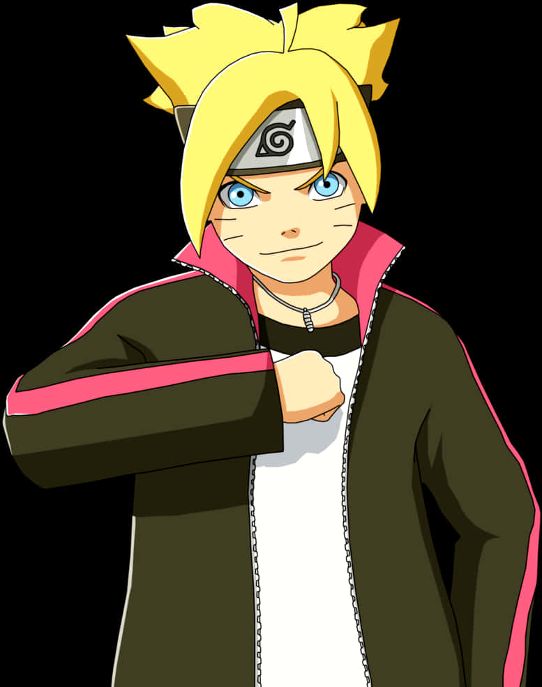 Boruto Uzumaki Mhusika wa Anime Picha ya Ukuta