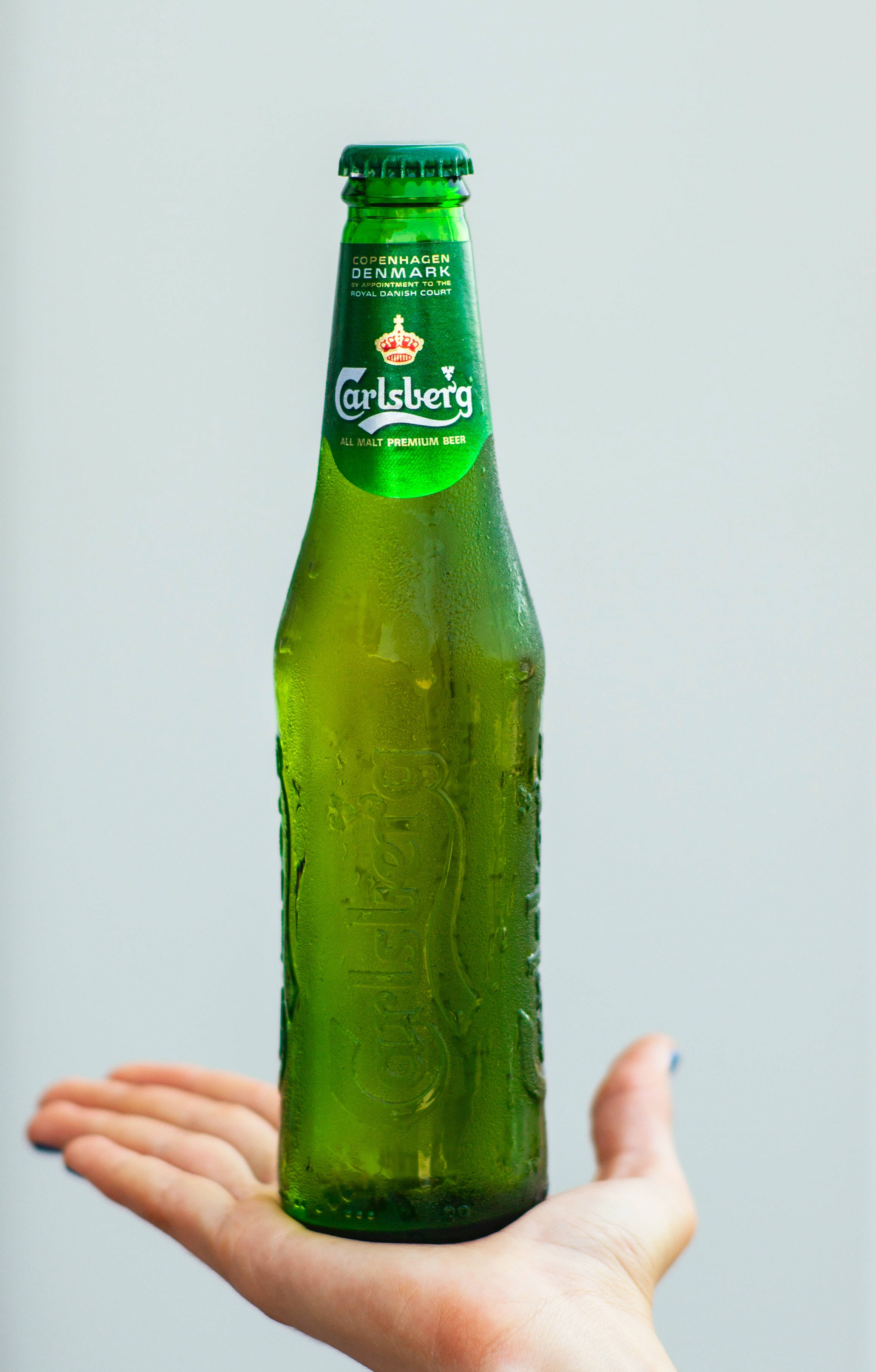 Boteli ya Bia ya Carlsberg Picha ya Ukuta