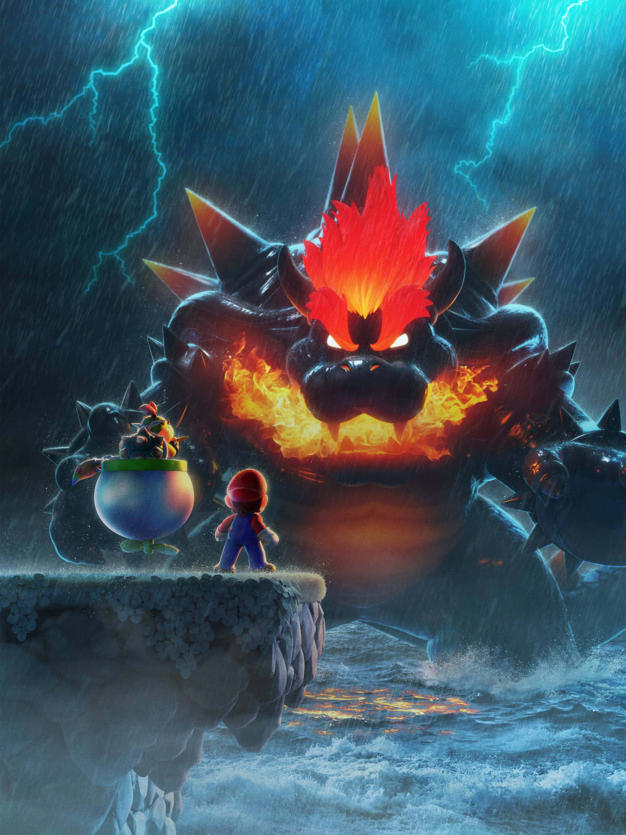 Bowser, the Formidable Foe Picha ya Ukuta
