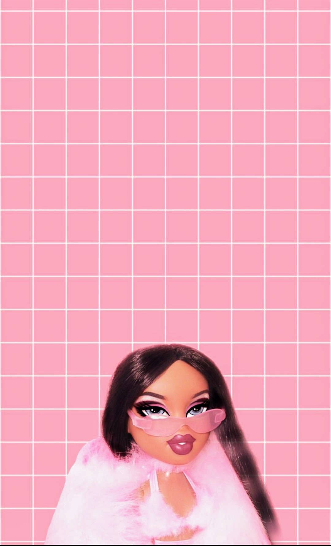 Bratz Yasmin Katifu Pink Picha ya Ukuta