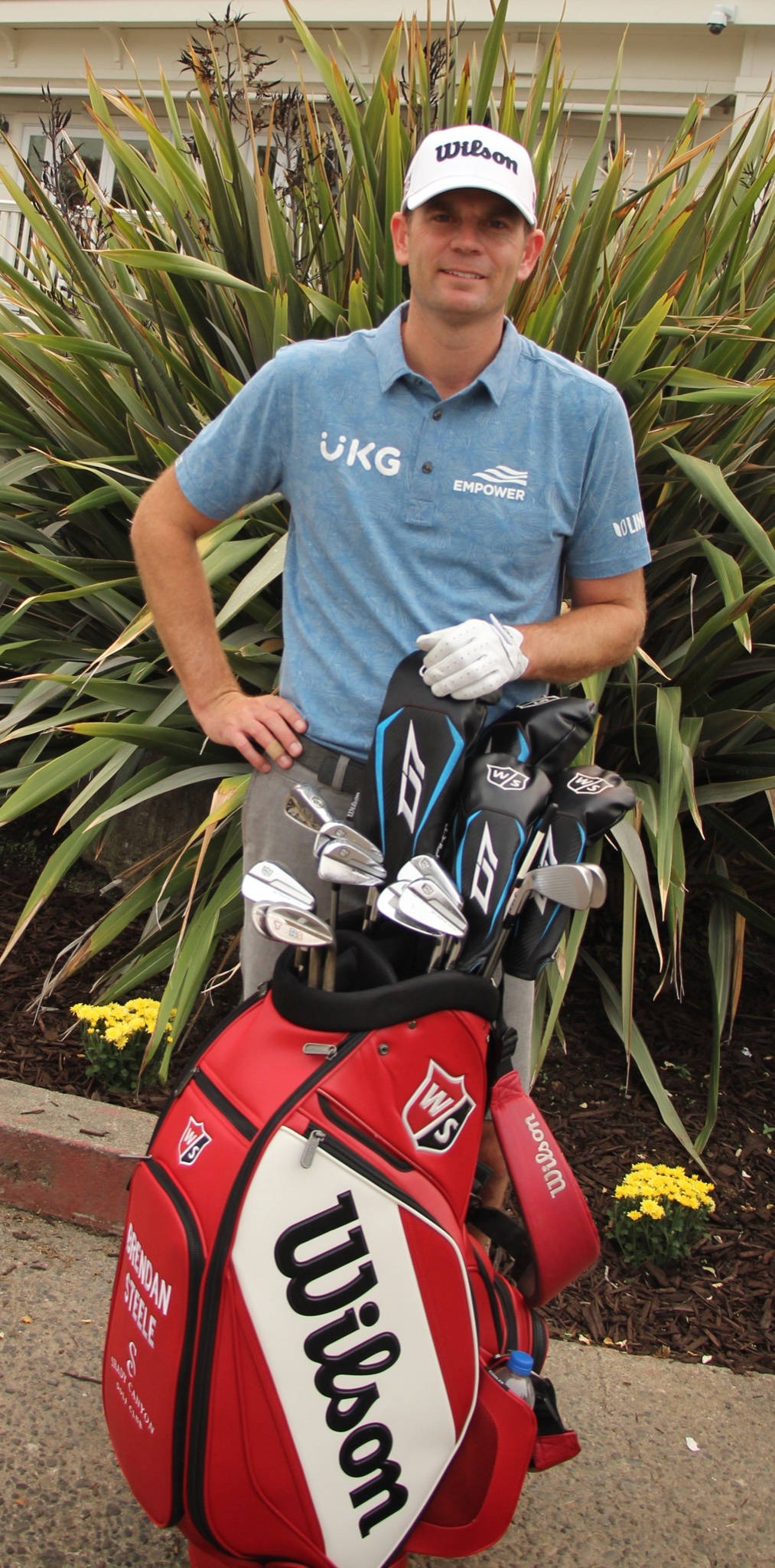 Brendan Steele na Mfuko wa Golf Picha ya Ukuta