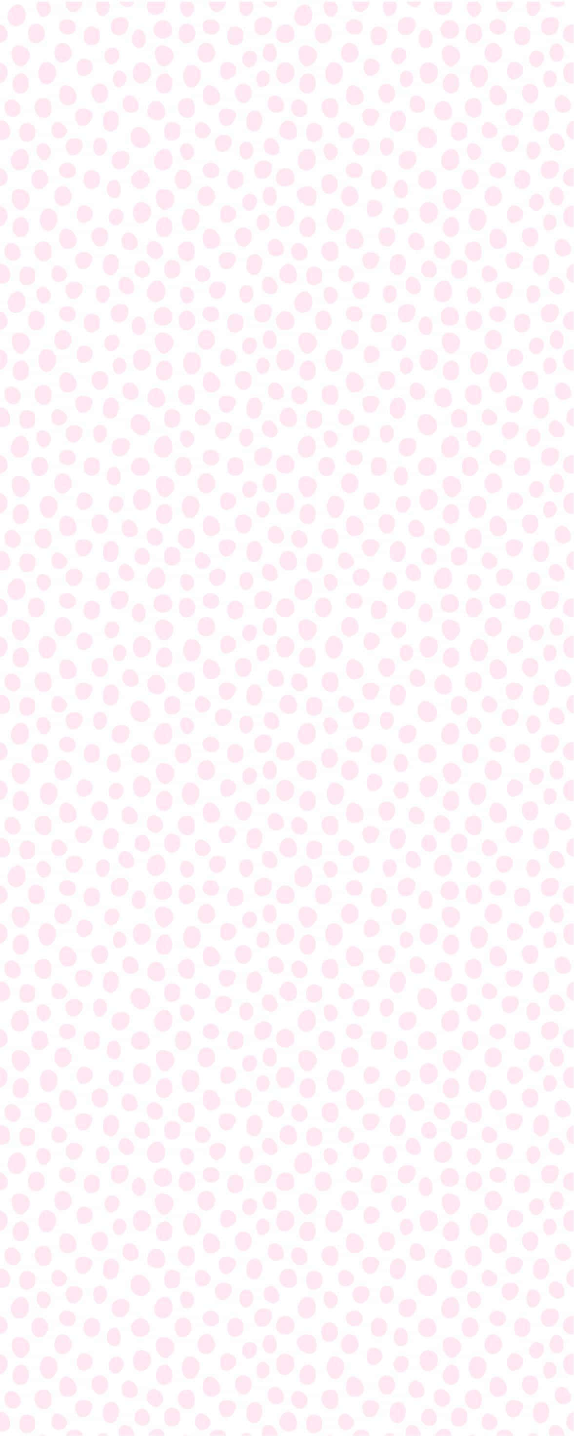 Brighten up your day with this cheerful pink and white polka dot pattern! Picha ya Ukuta