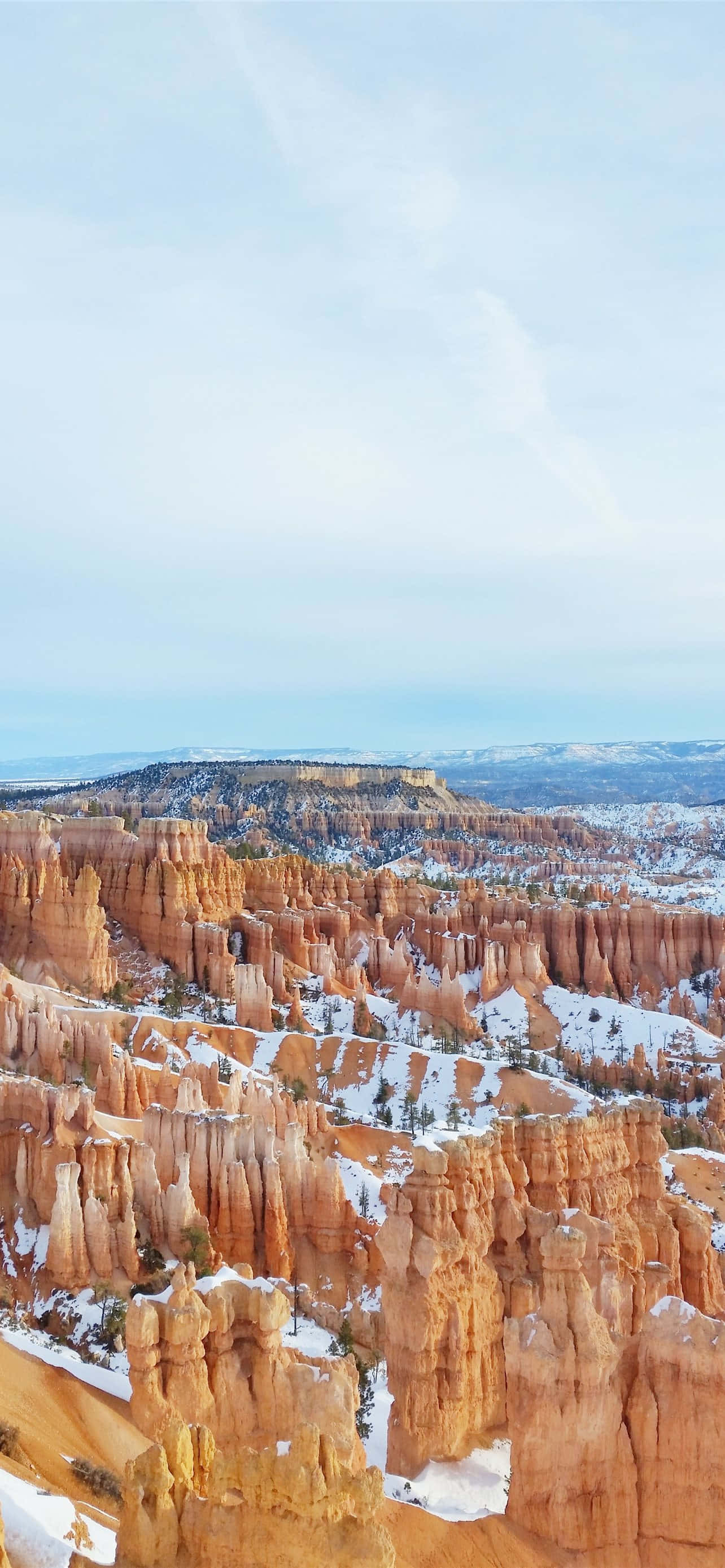 Bryce Canyon National Park Plateau na Miundo ya Mwamba Picha ya Ukuta