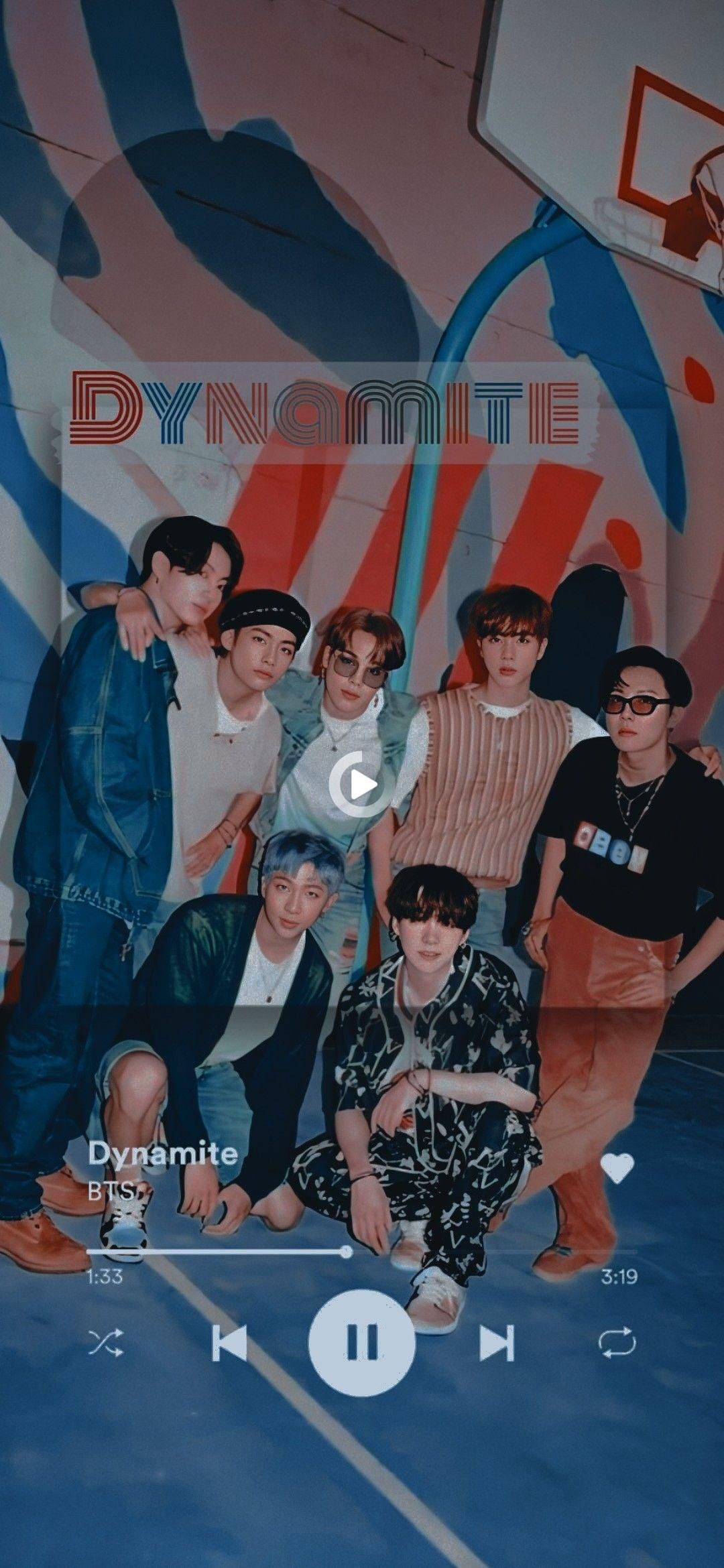 BTS 2021 Dynamite Inayotumia Picha ya Ukuta