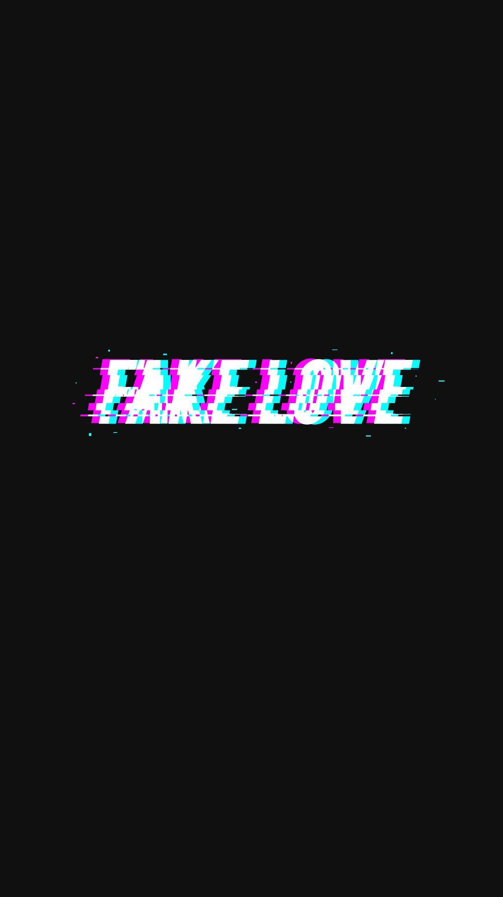 Bts Fake Love Inayotetemeka Kwa Urembo Picha ya Ukuta