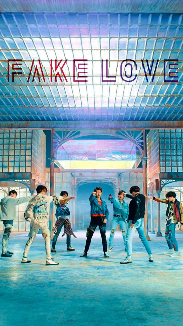 BTS Fake Love Kundi Picha ya Ukuta