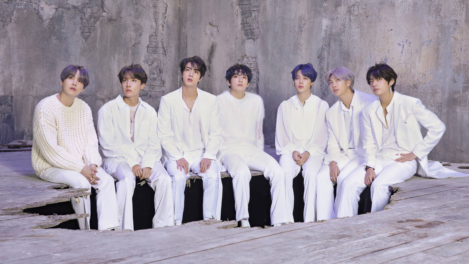 BTS Laptop MOTS 7 Baridi Picha ya Ukuta