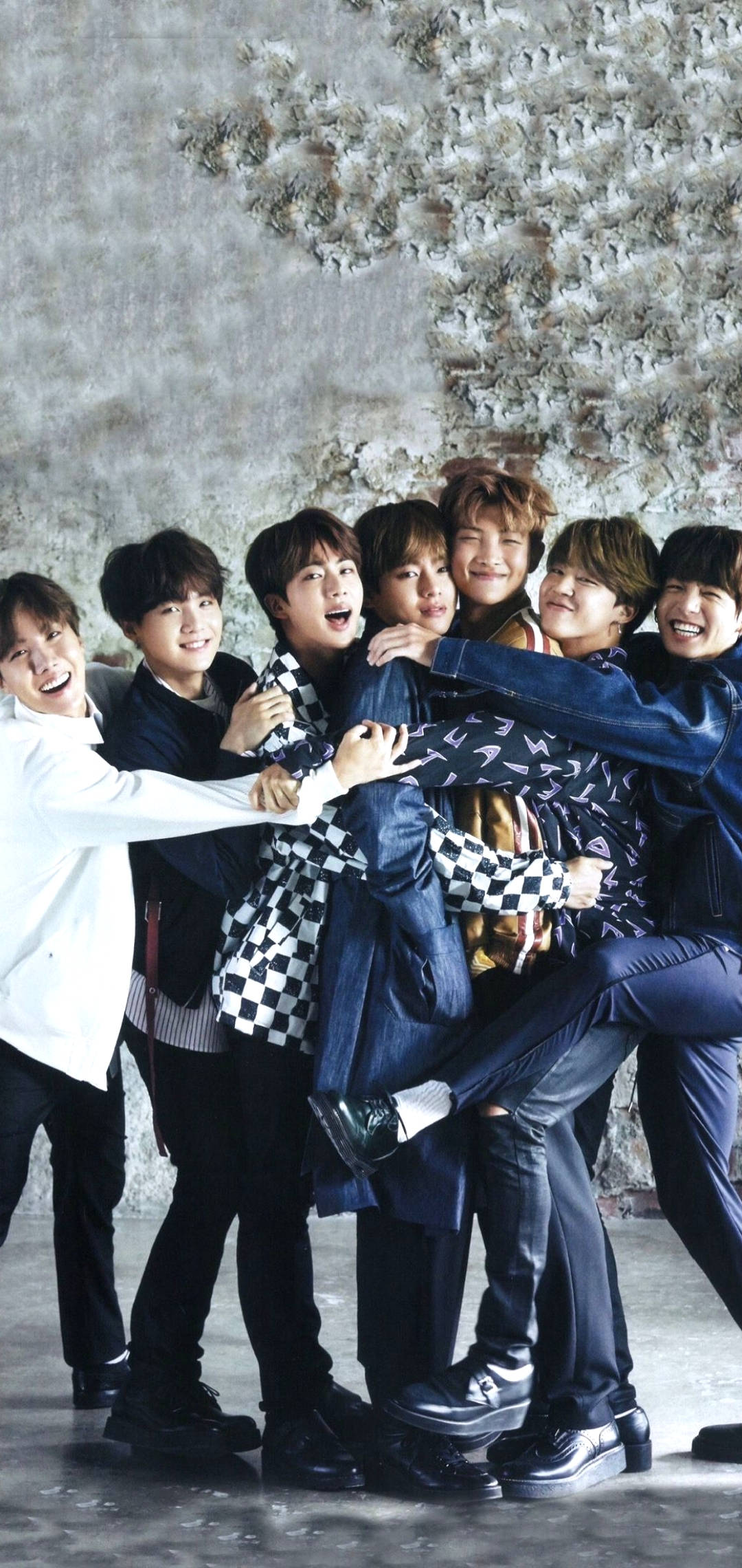 BTS Lockscreen la Kuvutia Picha ya Ukuta