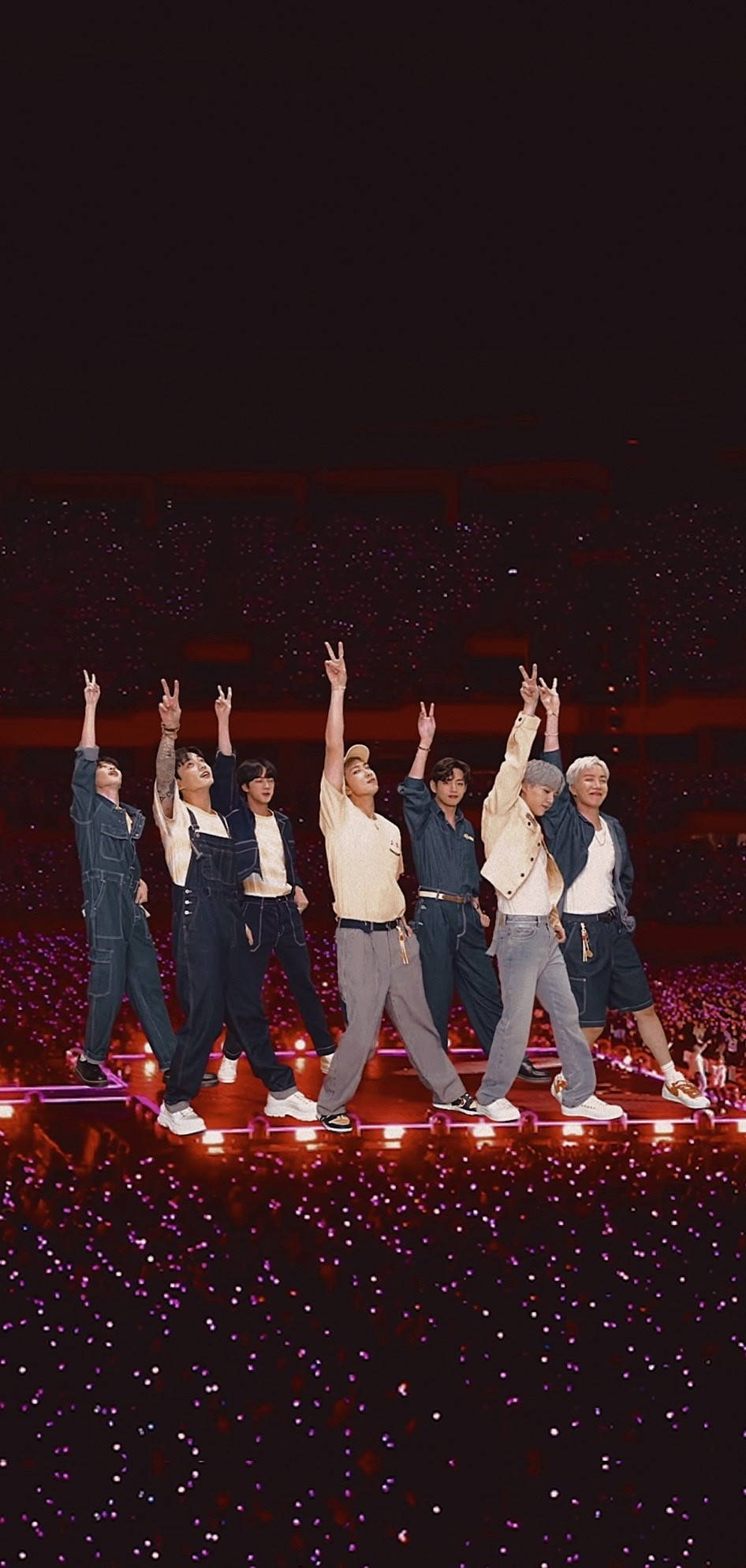 BTS Permission To Dance Picha ya Ukuta