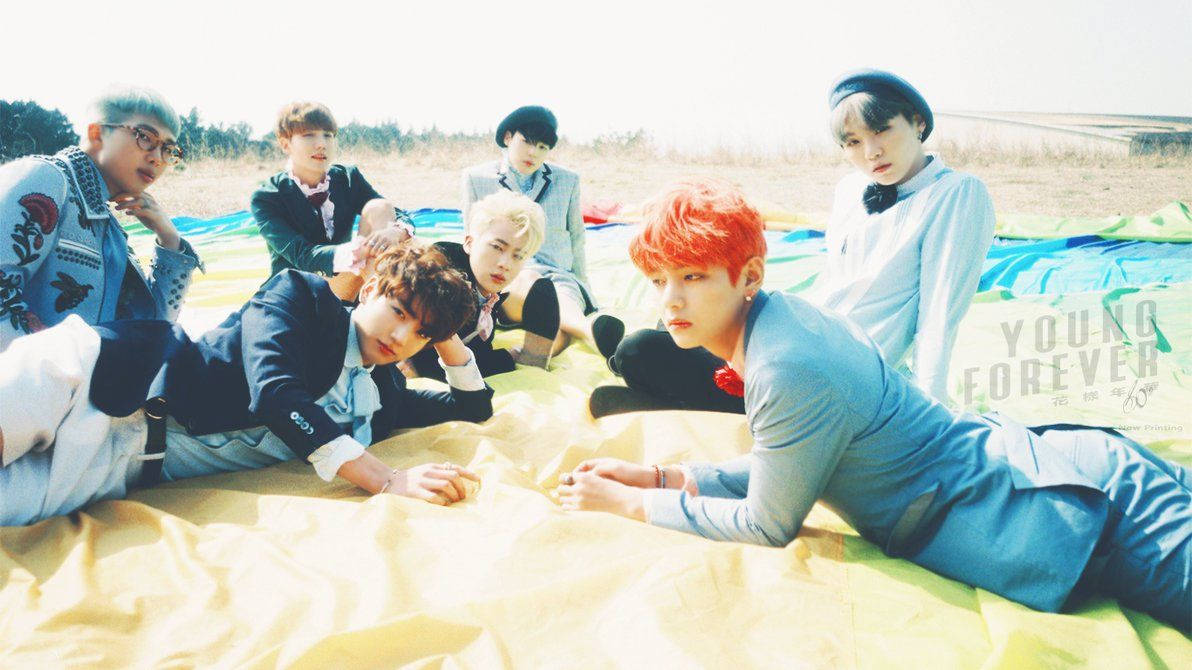 BTS Ufukoni Picha ya Ukuta