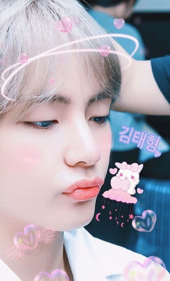BTS V, Akionekana Mtindo Wake wa Kipekee Picha ya Ukuta