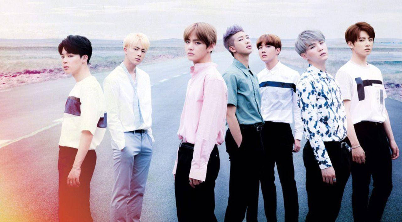 BTS Wapenjani Barabarani Picha ya Ukuta