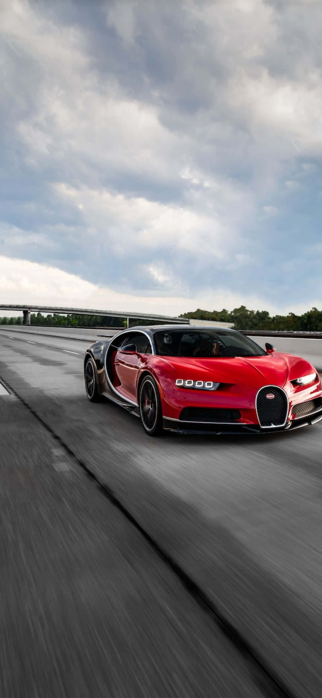 A Bugatti for Your iPhone XS Picha ya Ukuta