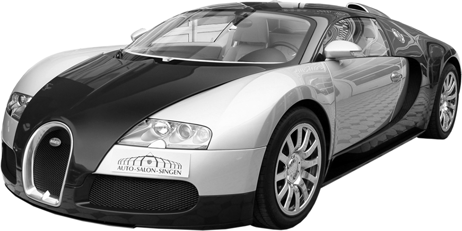 Bugatti Veyron Upande Picha ya Ukuta