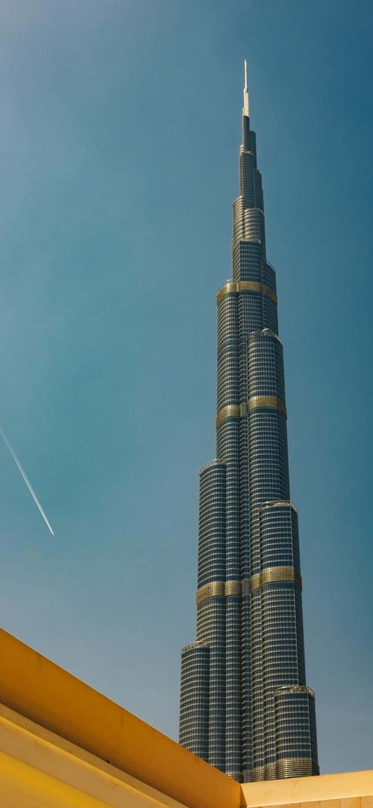 burj khalifa tower katika dubai Picha ya Ukuta