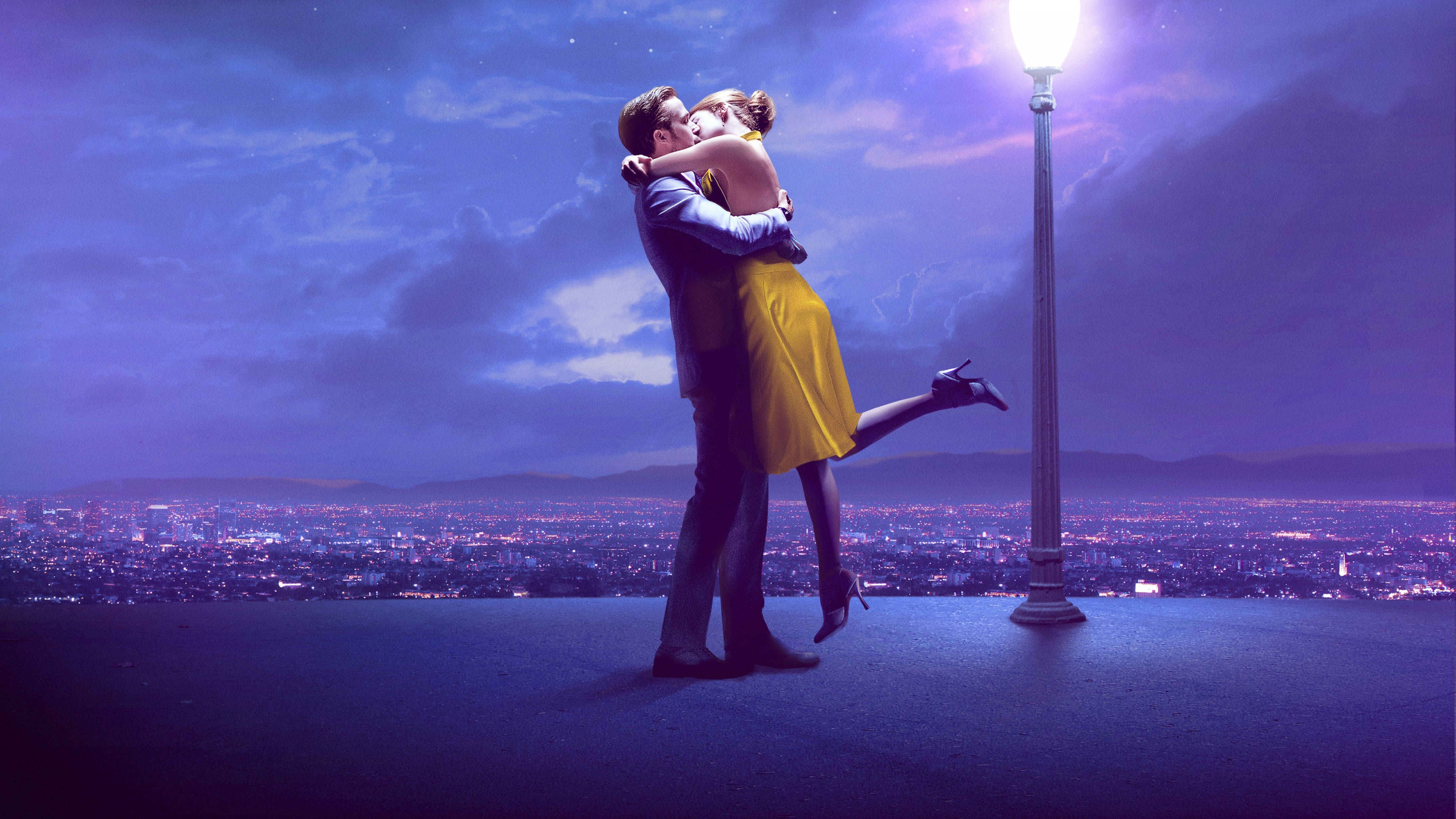 Busu la La La Land HD Picha ya Ukuta