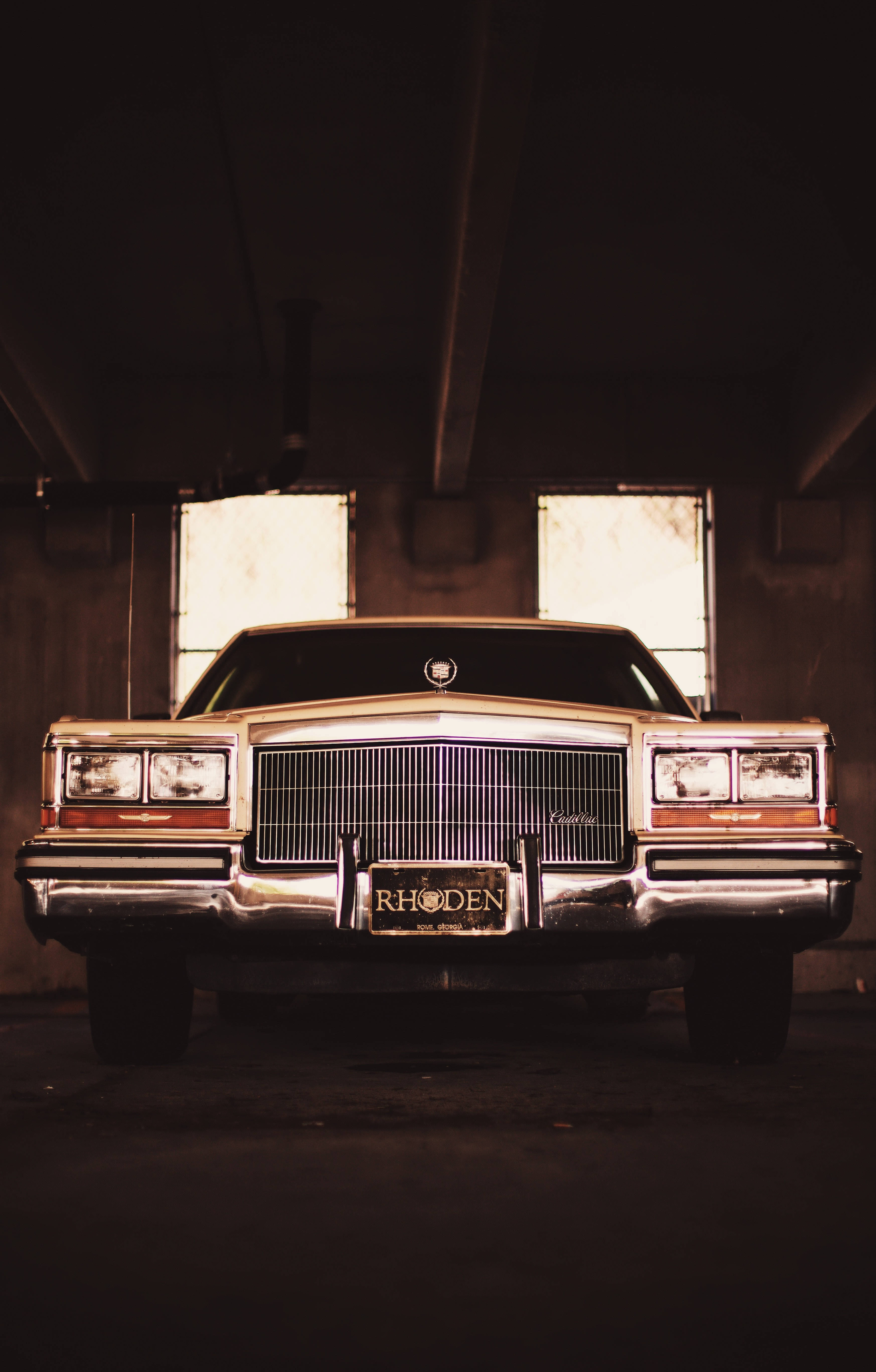 Cadillac Brougham Vintage Picha ya Ukuta
